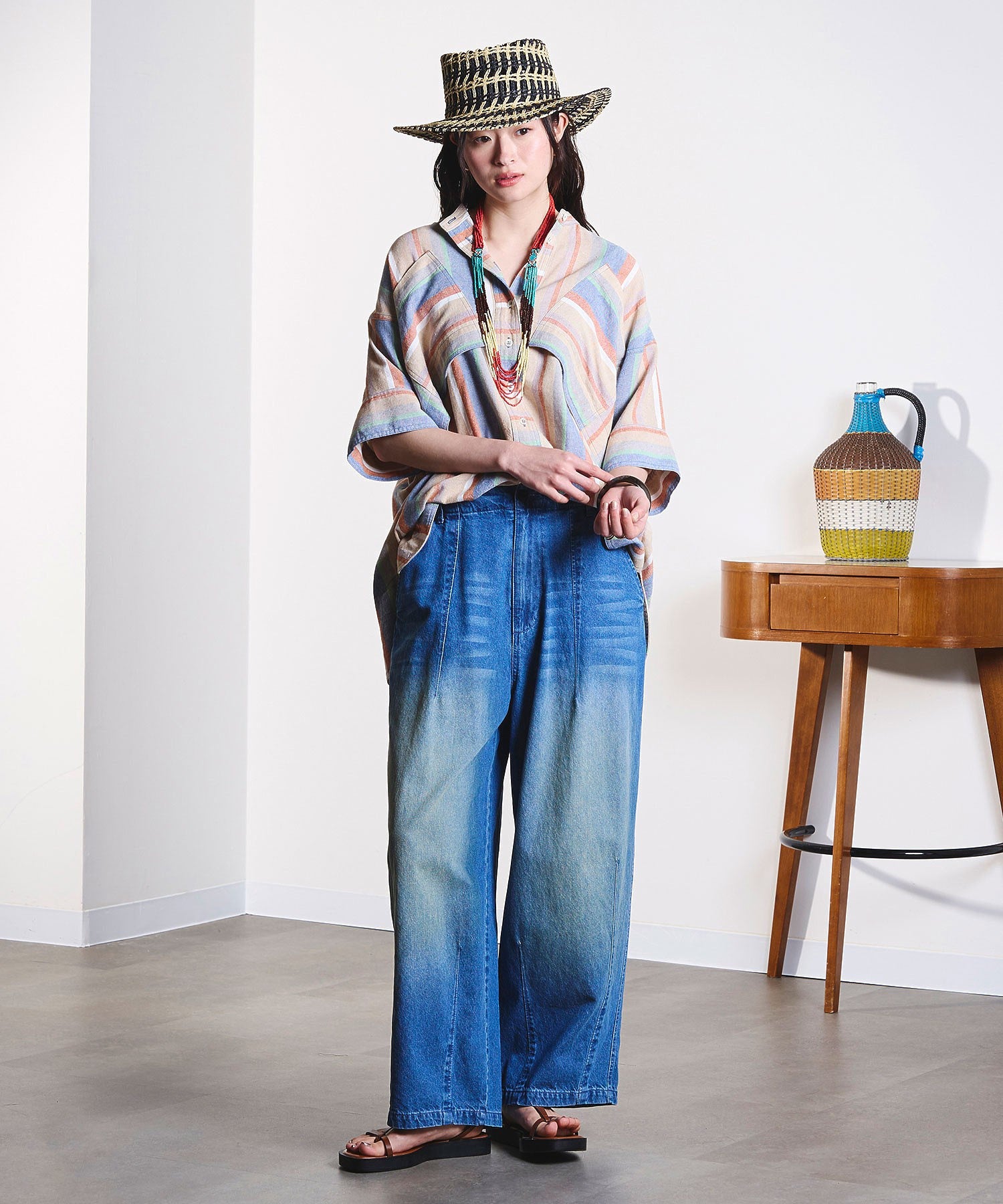 model:171cm 着用サイズ:ONE SIZE