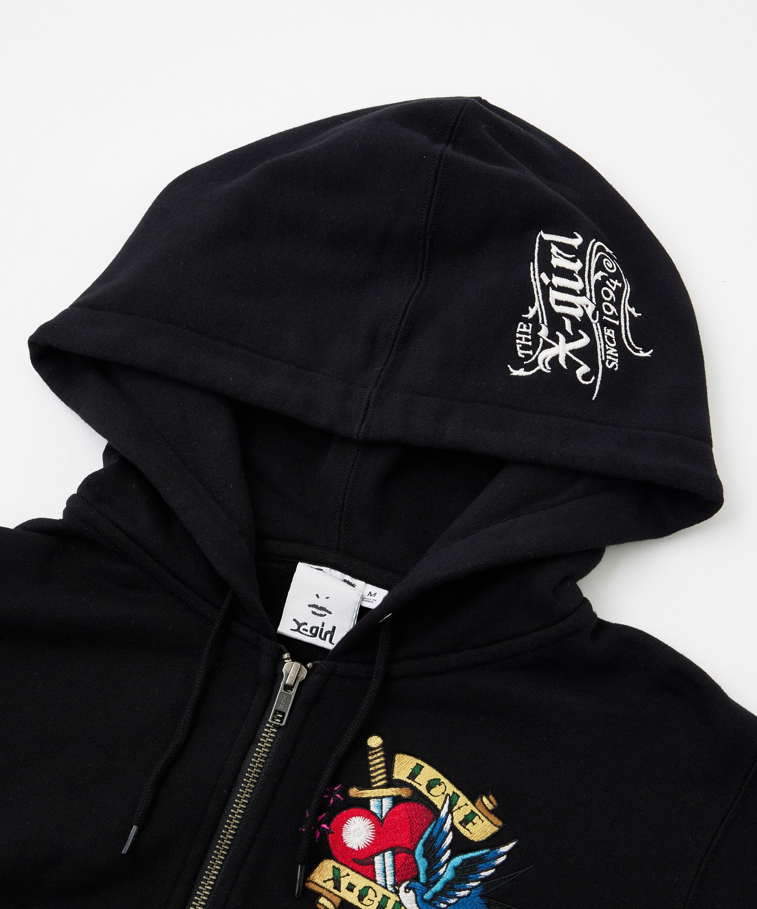 TATTOO COMPACT ZIP UP HOODIE