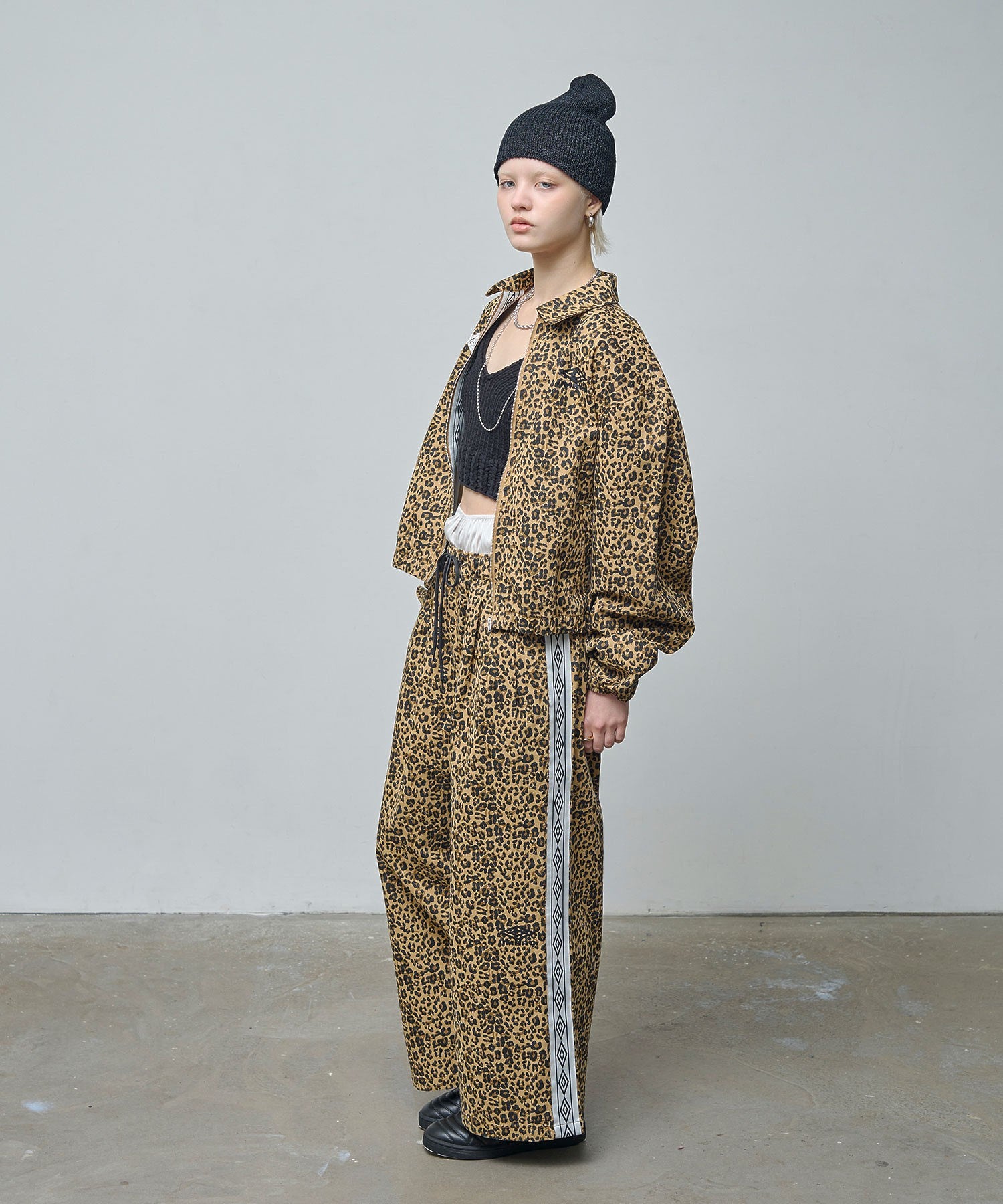 UMBRO/DENIM WIDE PANTS