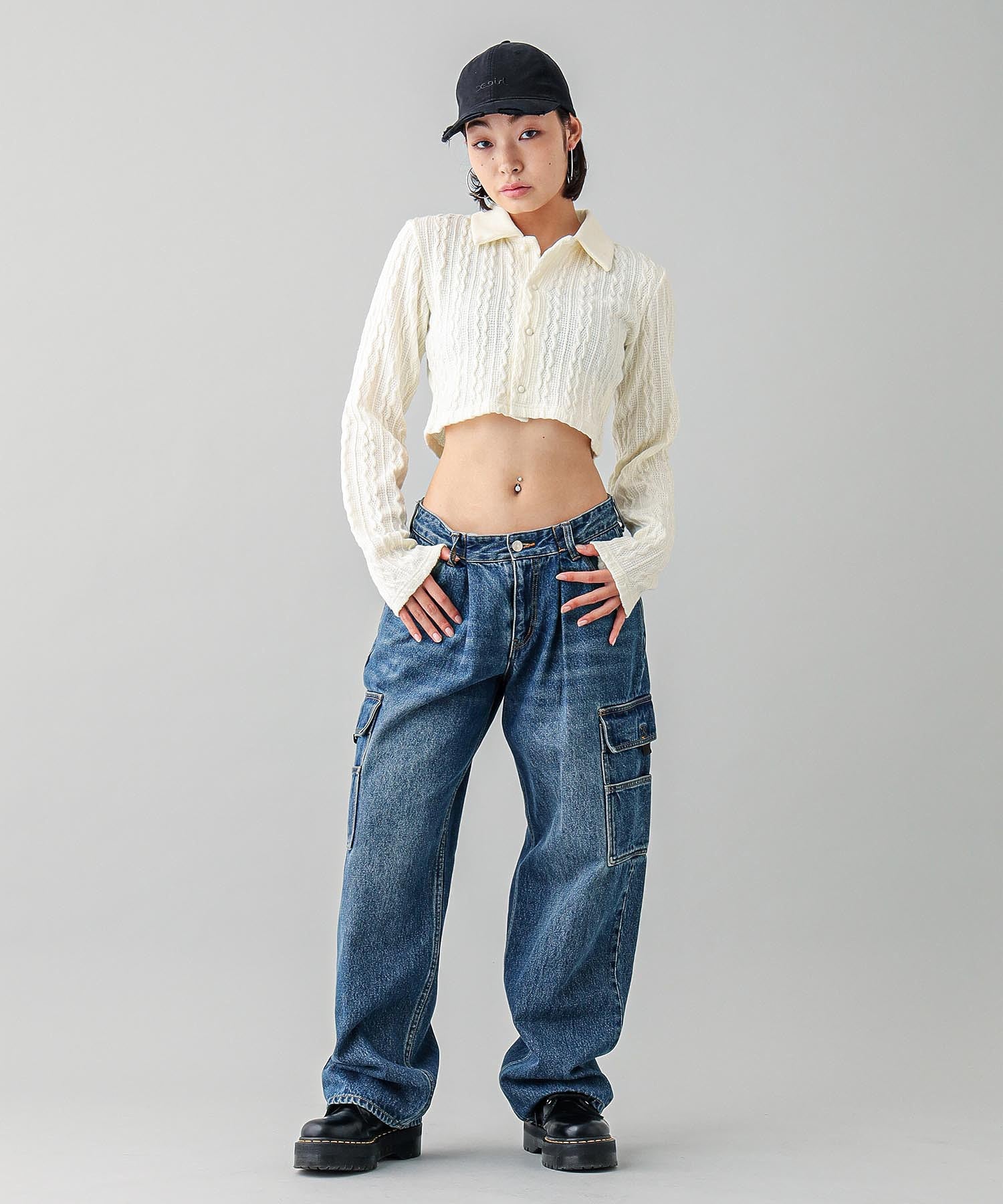 model　H:161cm 着用サイズ:M