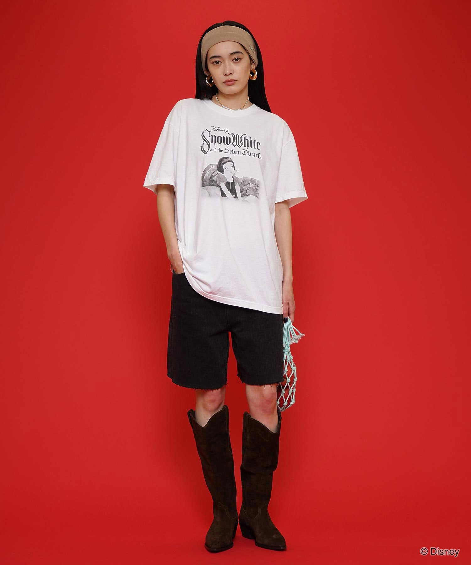 白雪姫/オーバーサイズTシャツ