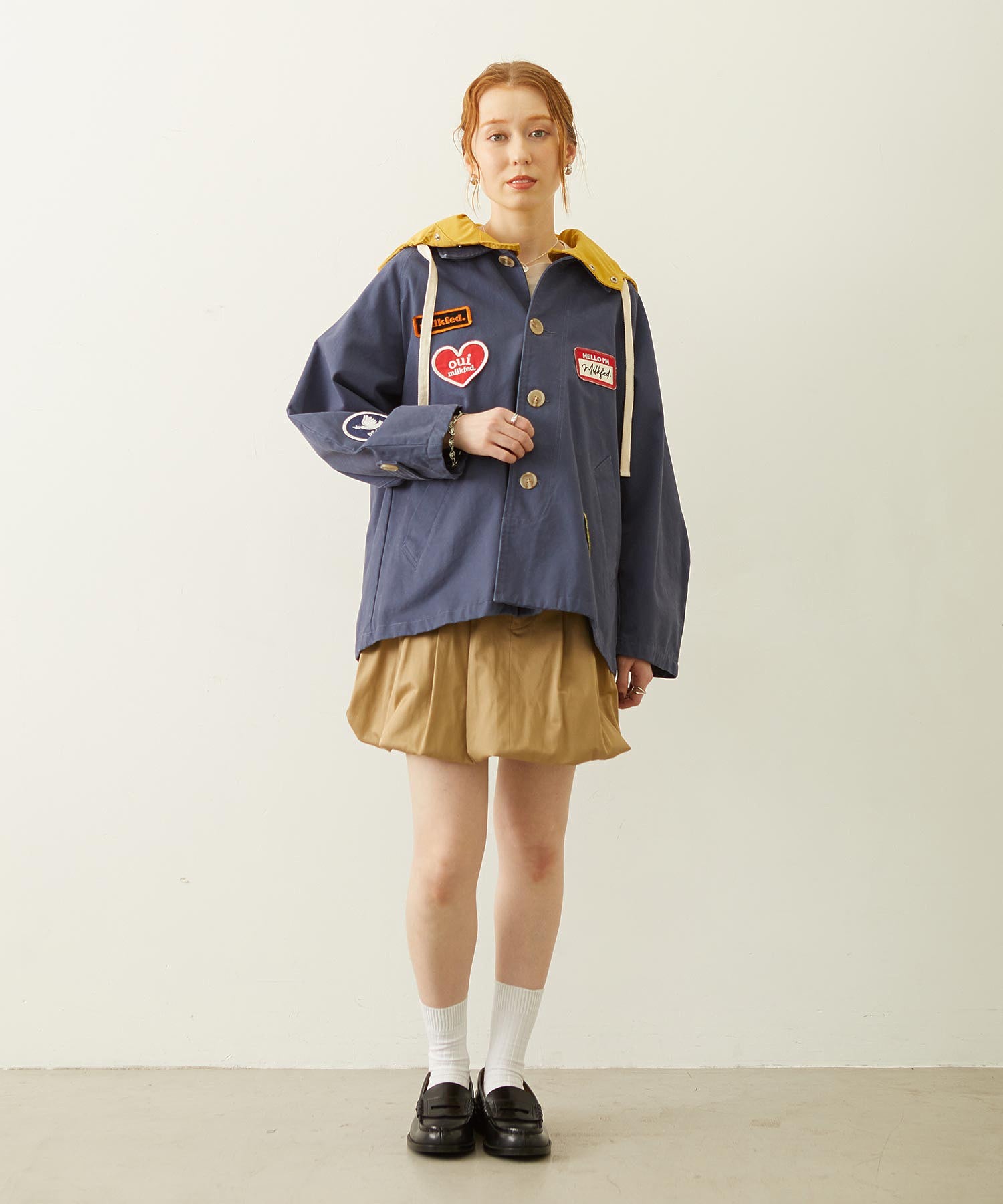 PATCH HOODED JACKET