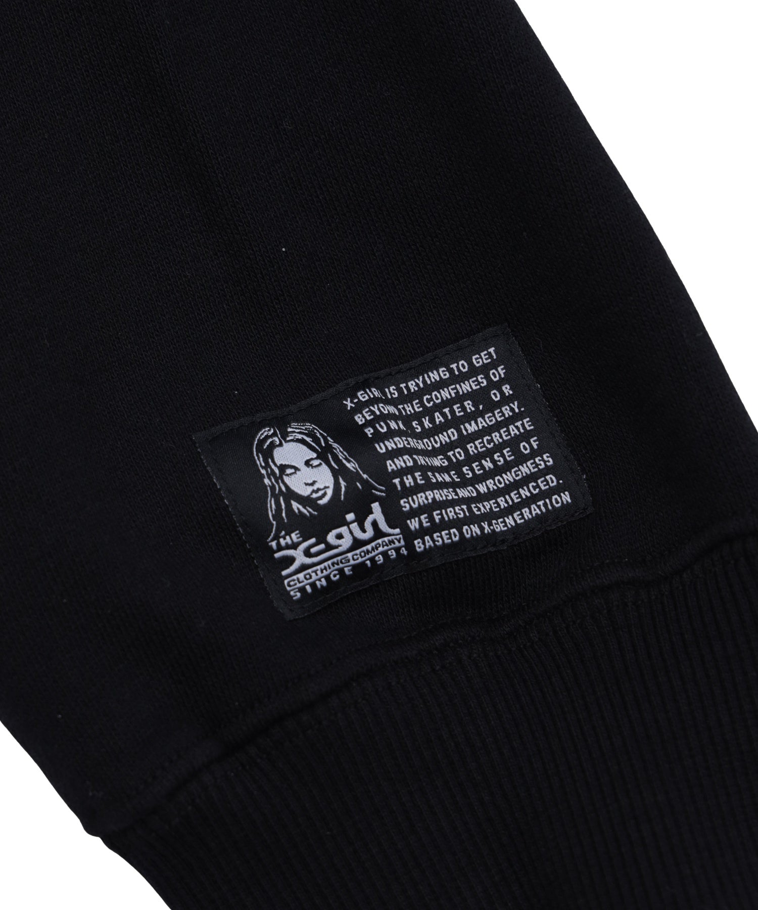 MILLS LOGO LAYERED PATCH SWEAT HOODIE
