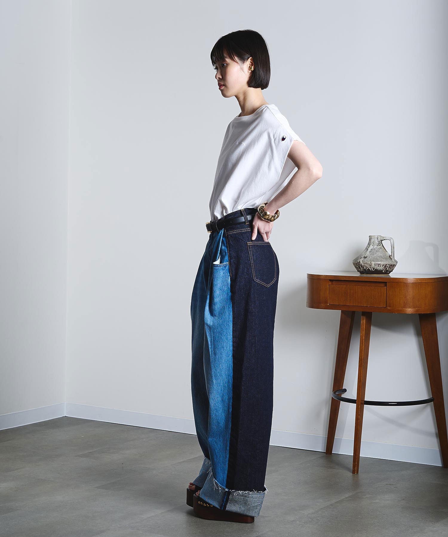 model:168cm 着用サイズ:M