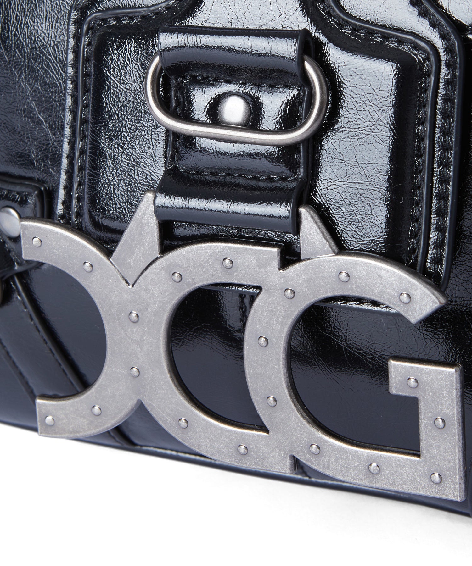 XG LOGO PLATE SHOULDER BAG