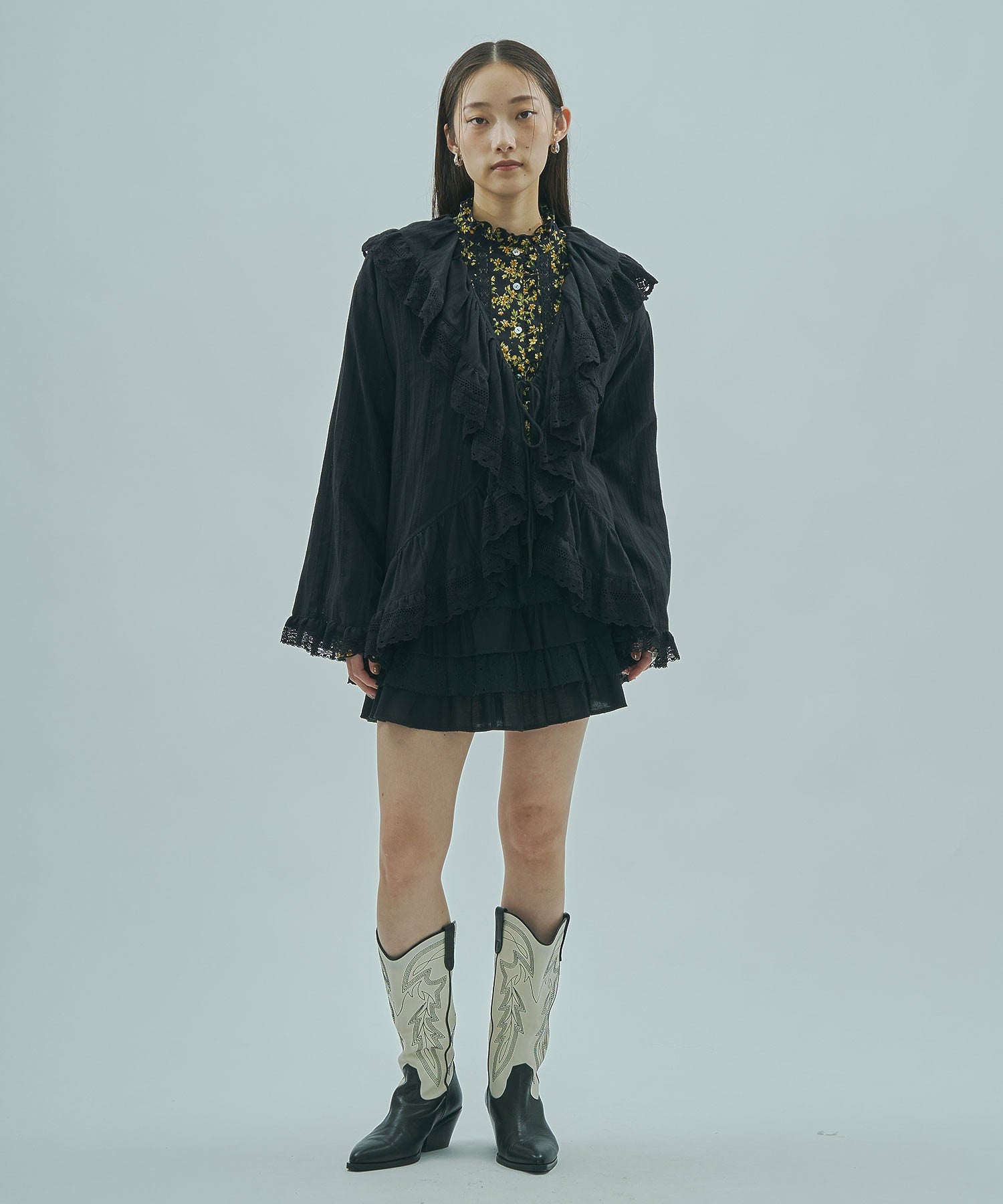 model:163cm 着用サイズ:ONE SIZE