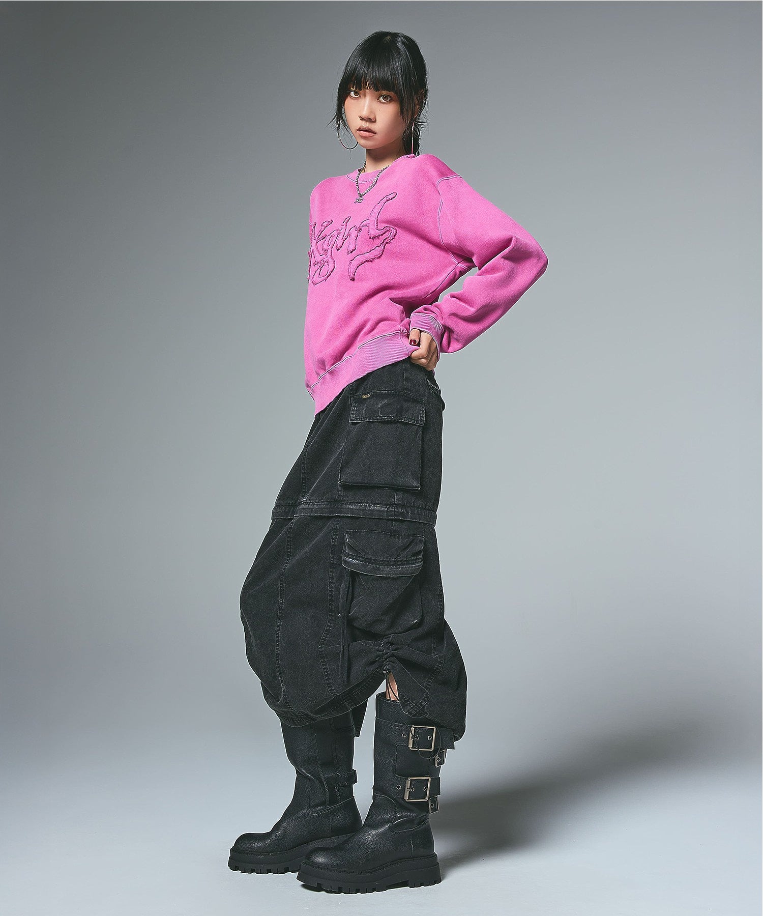CONVERTIBLE CARGO SKIRT