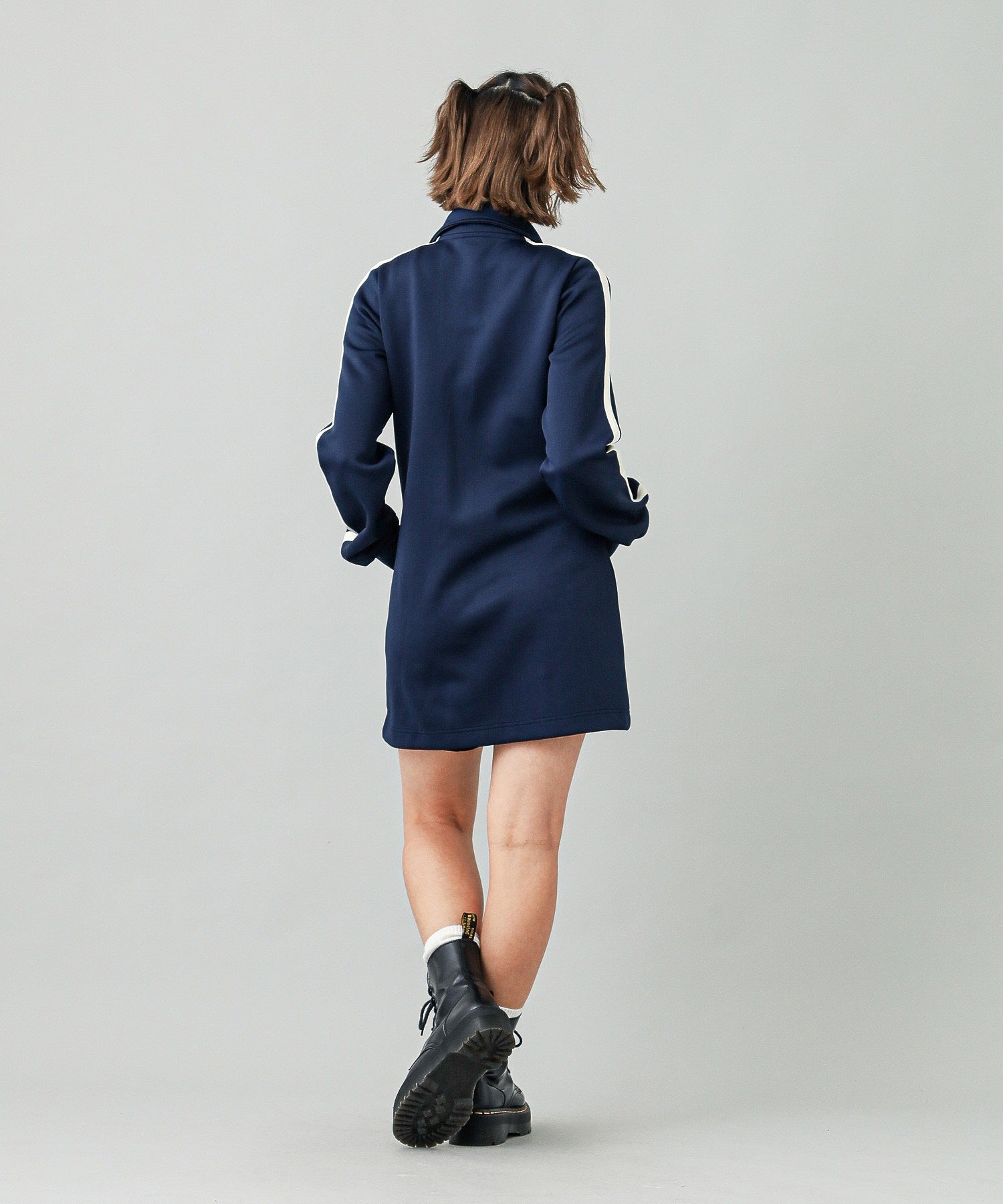TRACK JERSEY DRESS