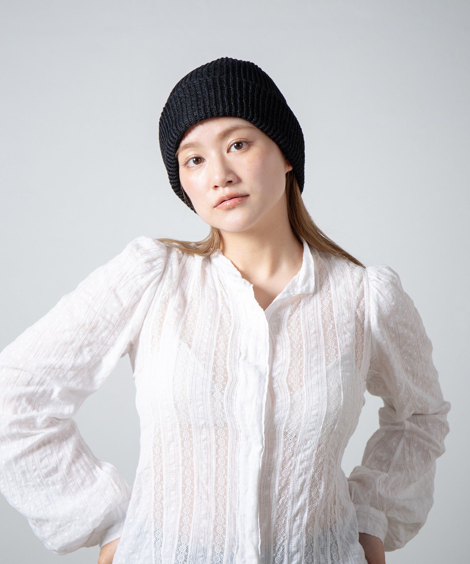 【RACAL】Sheer Mesh Knit Cap