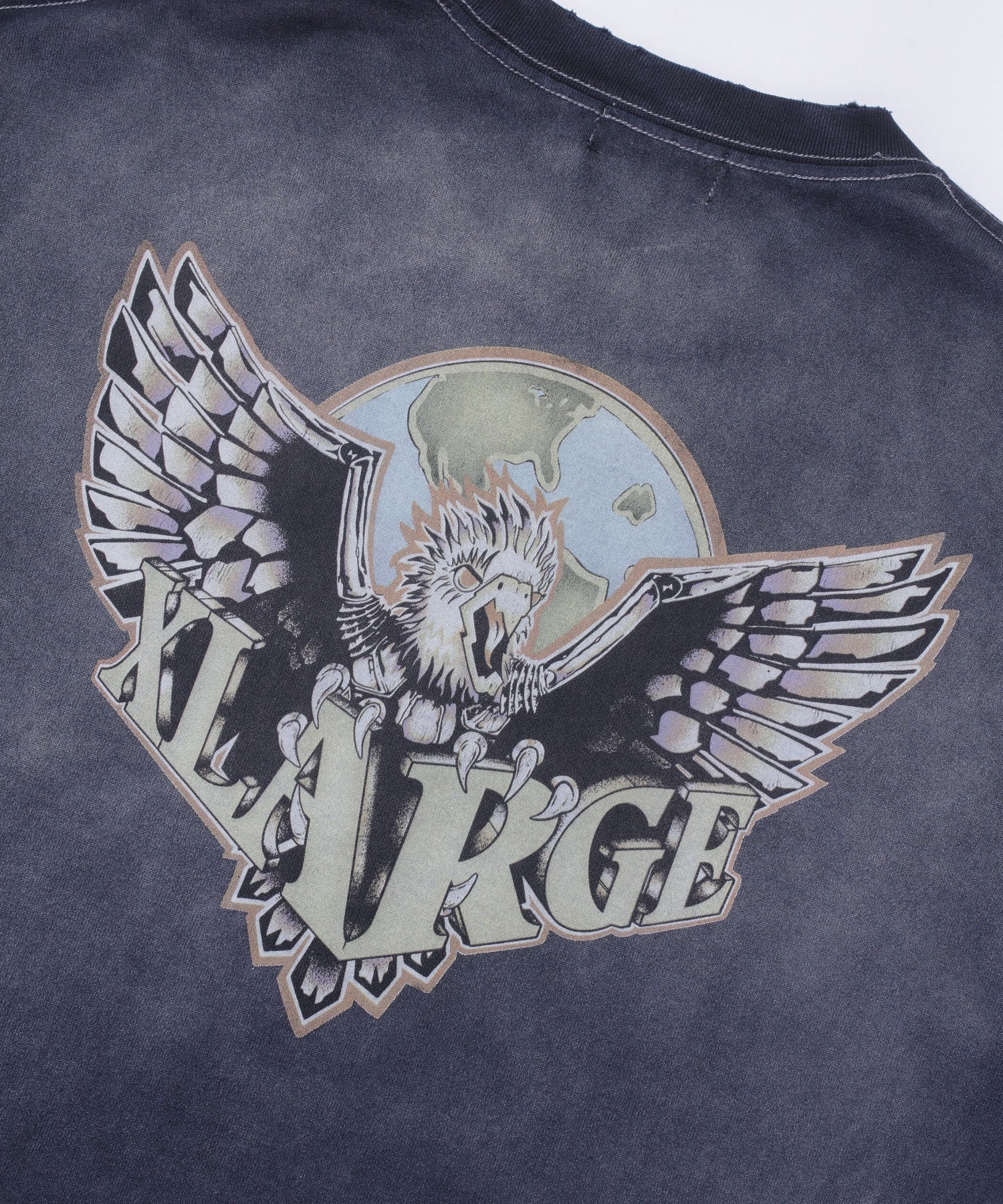 EAGLE WINGS TO THE WORLD L/S TEE