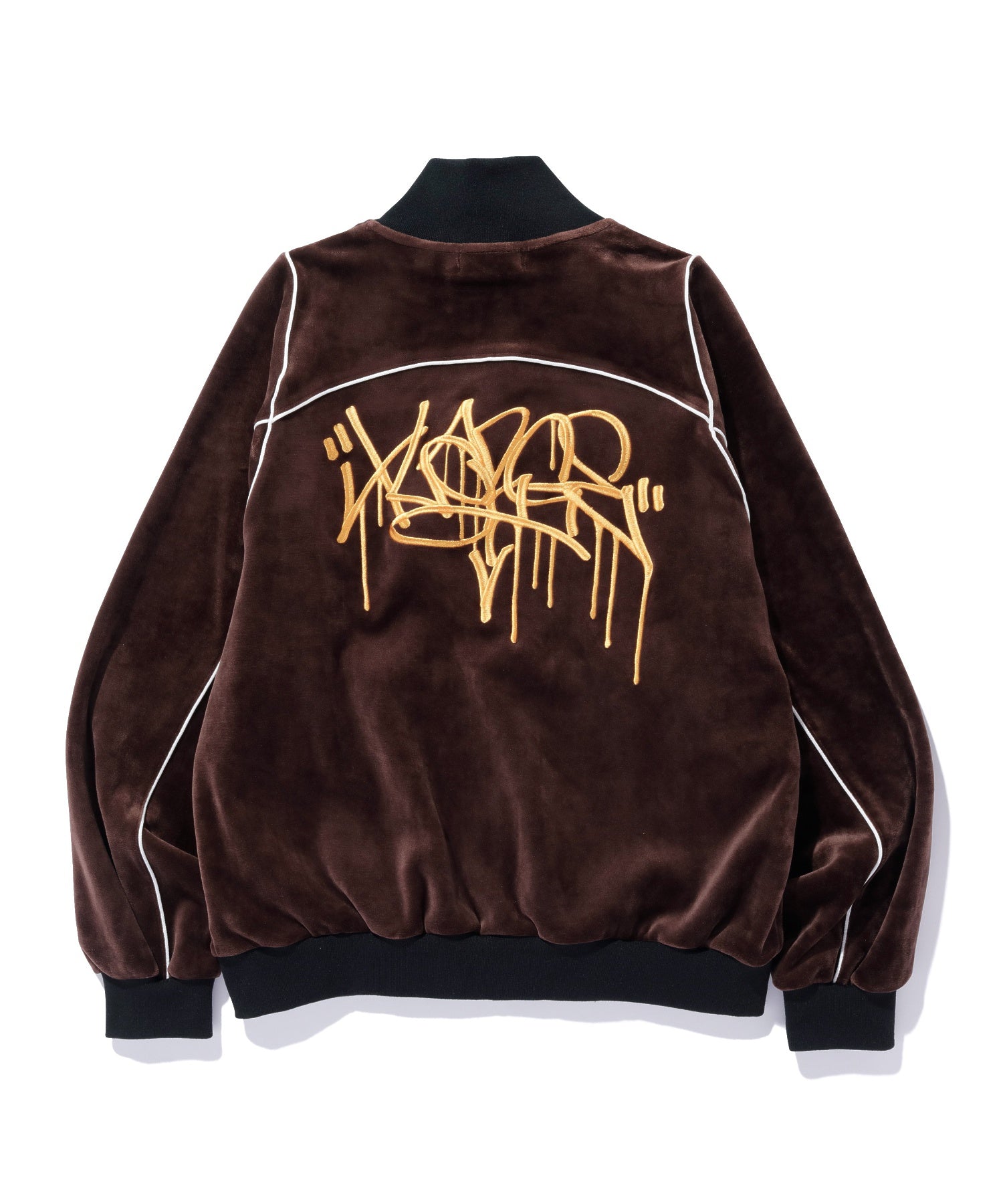 TAGGING VELOUR JACKET