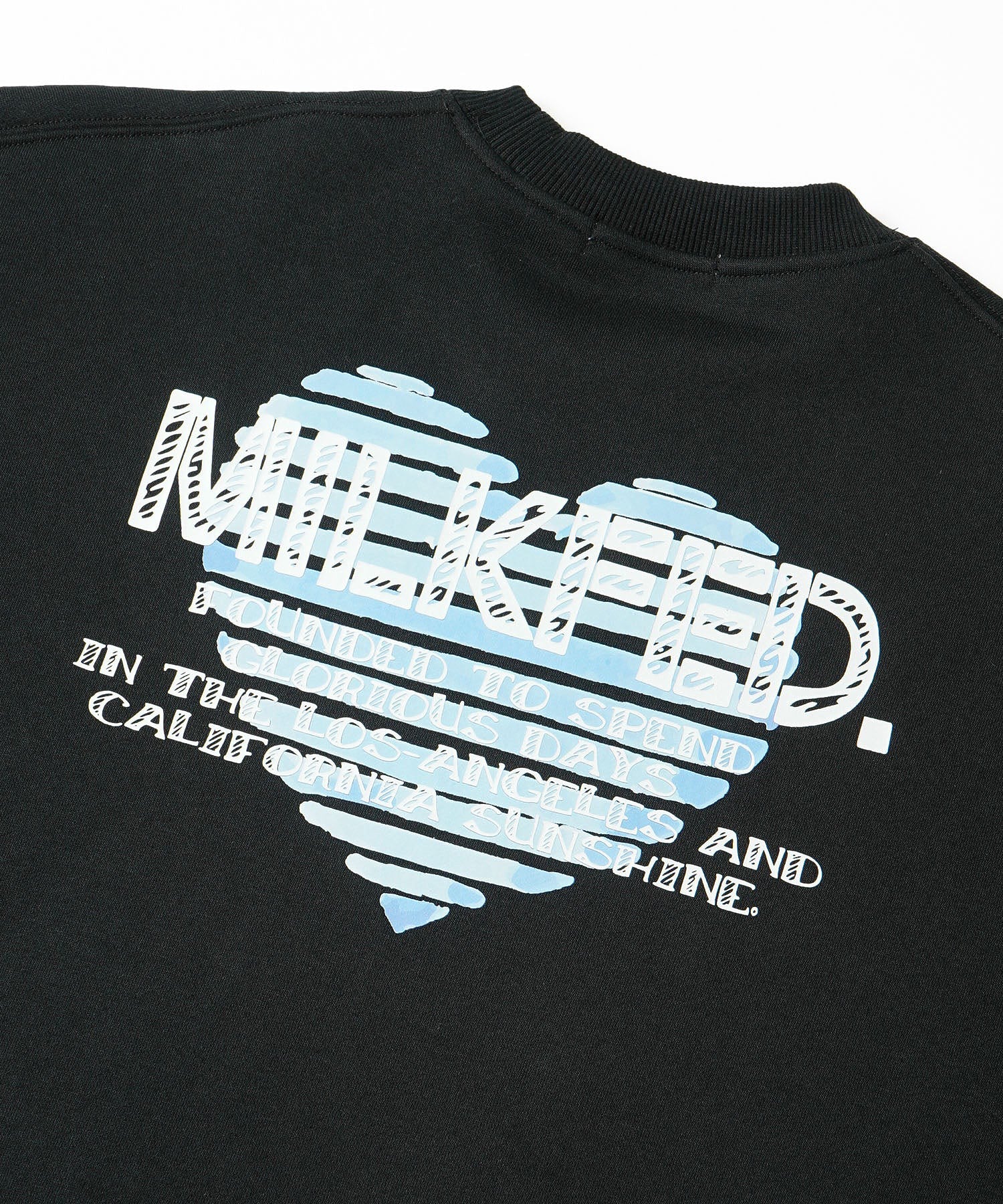 HANDWRITTEN HEART BIG SWEAT TOP MILKFED.