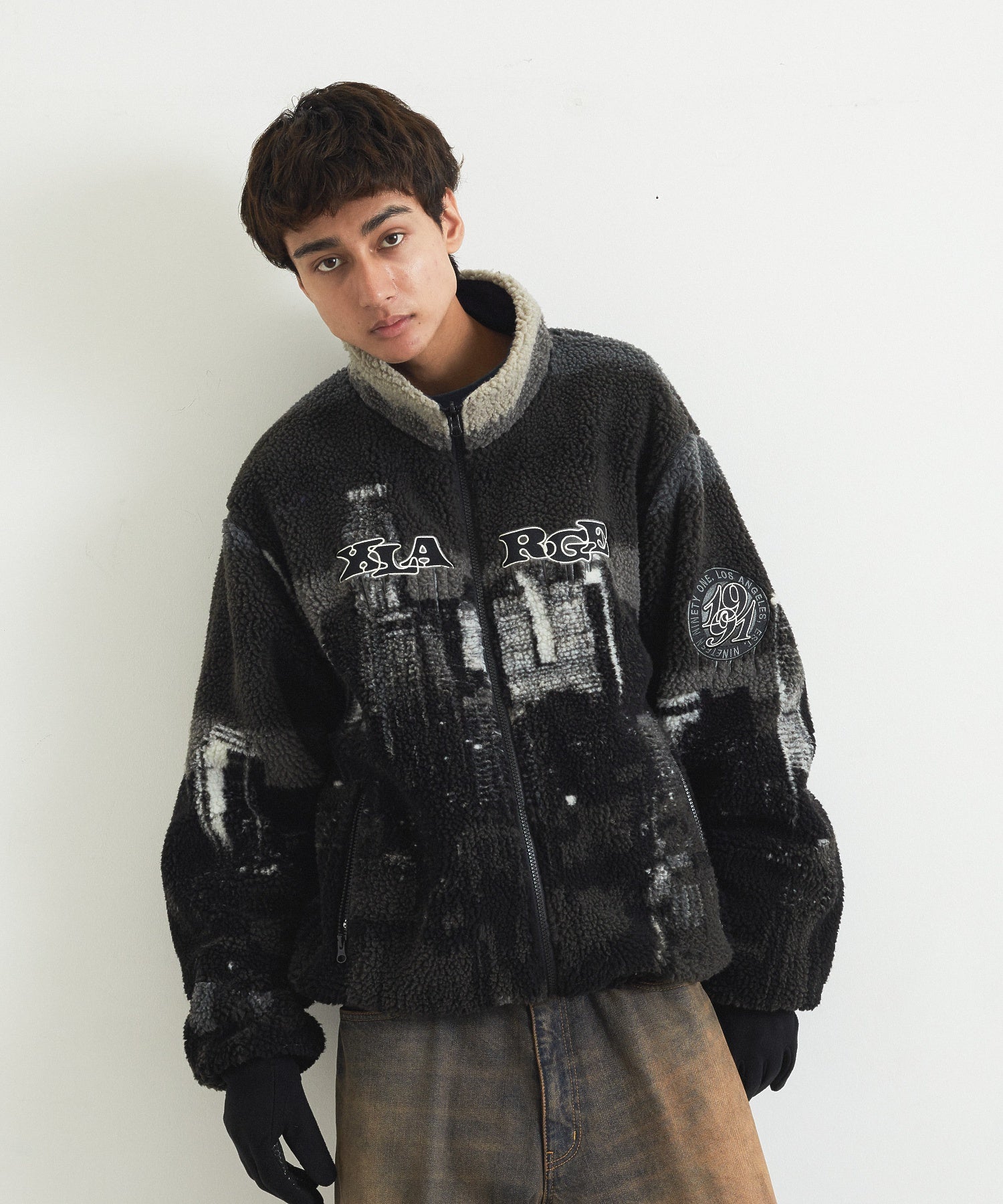 REVERSIBLE NYLON JACKET