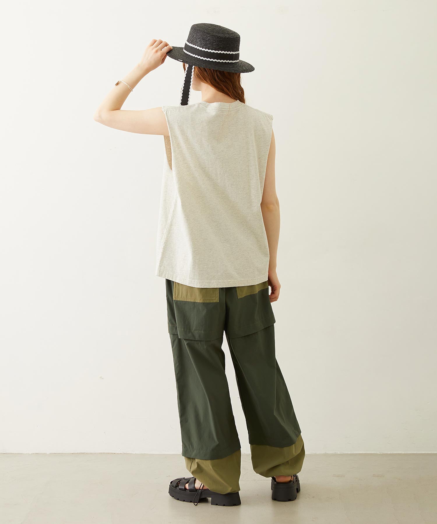 BICOLOR PANTS