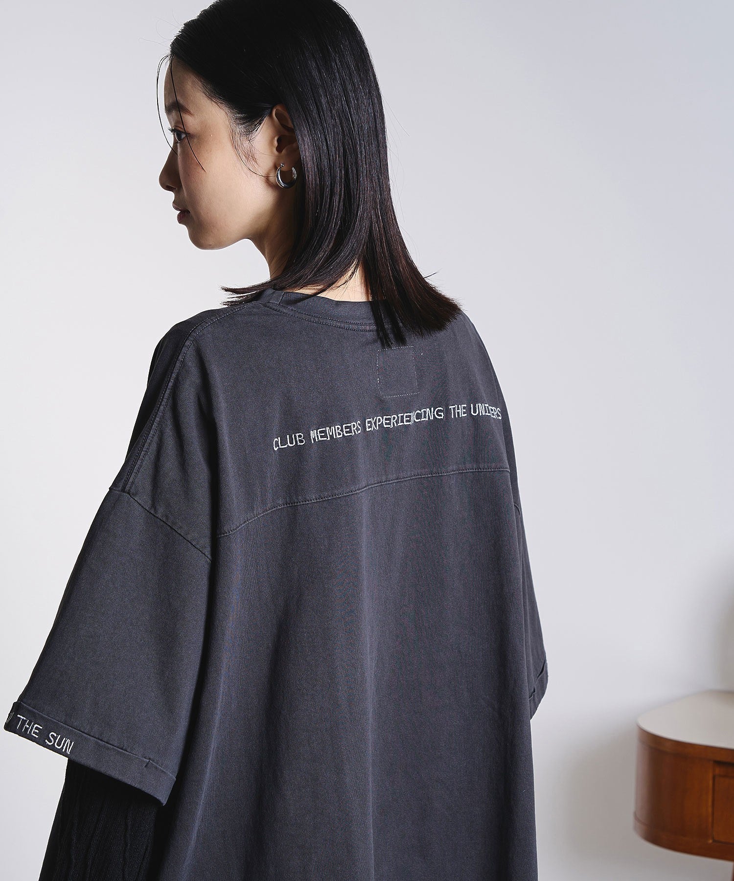 model:169cm 着用サイズ:ONE SIZE