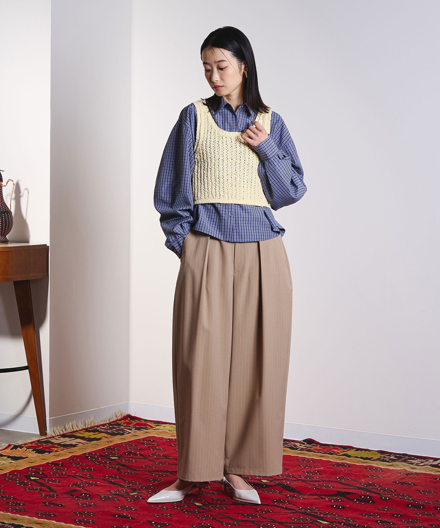 model:169cm 着用サイズ:ONE SIZE