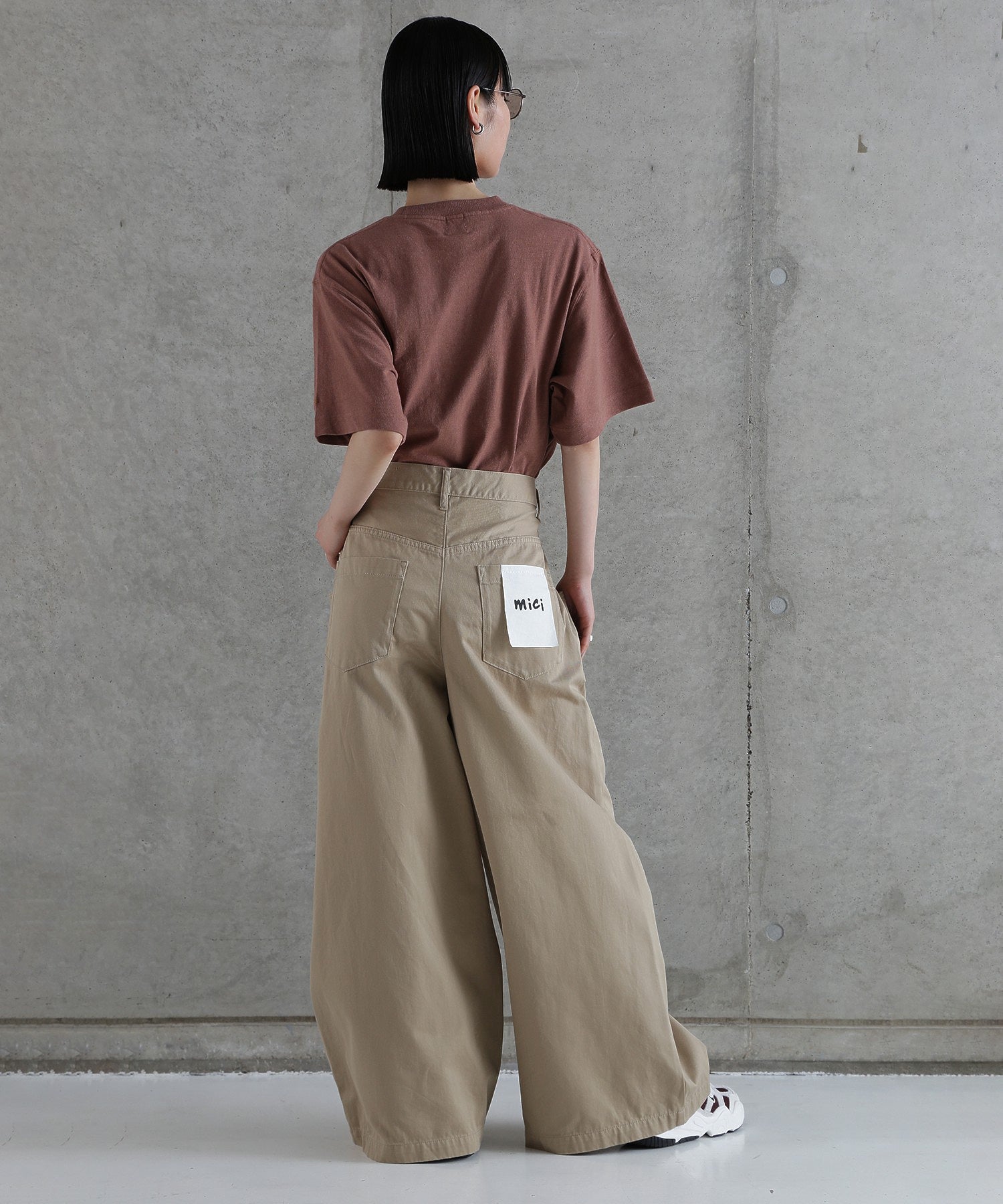【WEB・一部店舗限定】麻ブレンドロゴTシャツ