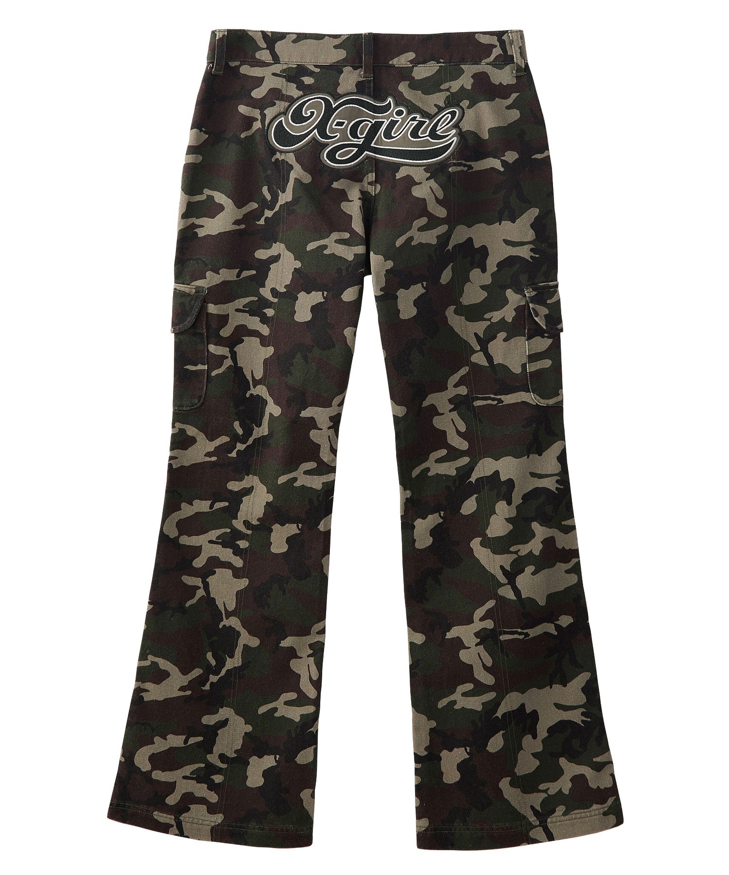 LOW RISE HIP LOGO PANTS