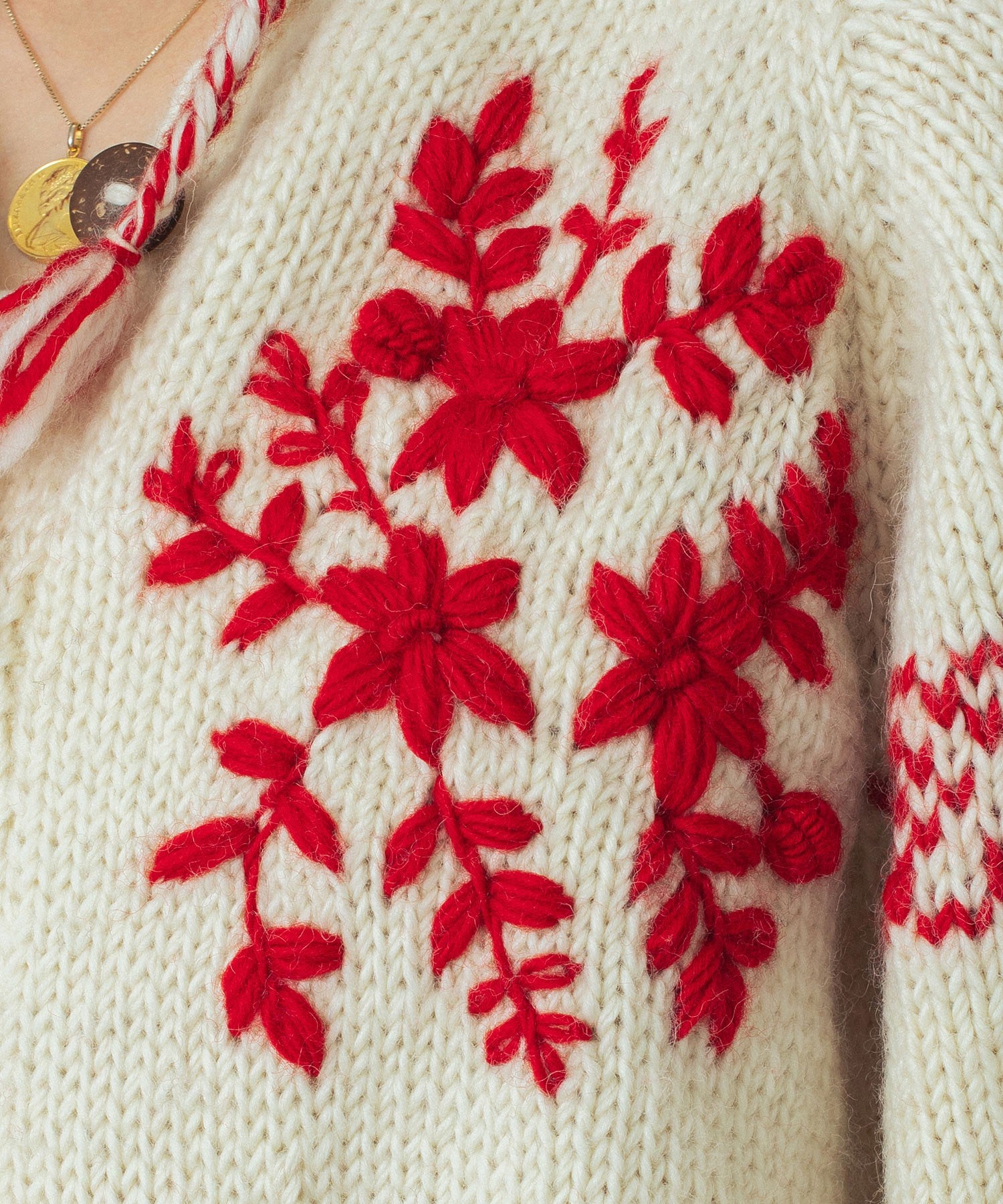 CREOLME/NEPAL KNIT CARDIGAN