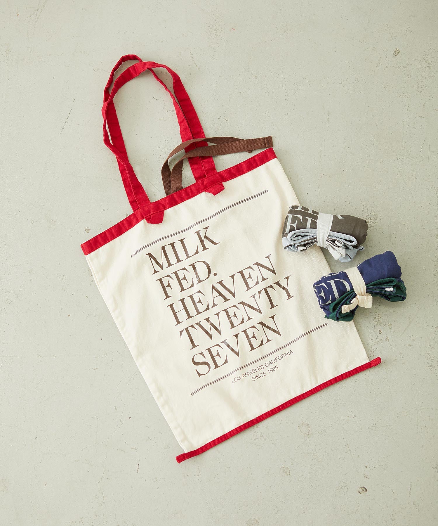 PIPING LOGO TOTE BAG