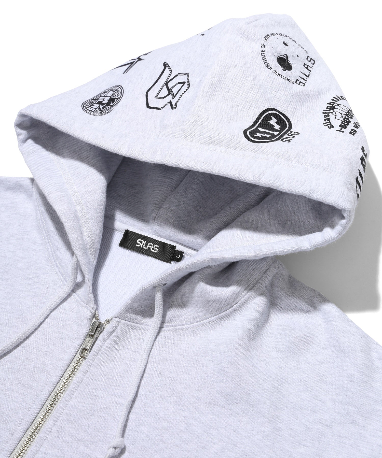 ARCHIVE MASHUP HOODED ZIP SWEATSHIRT
