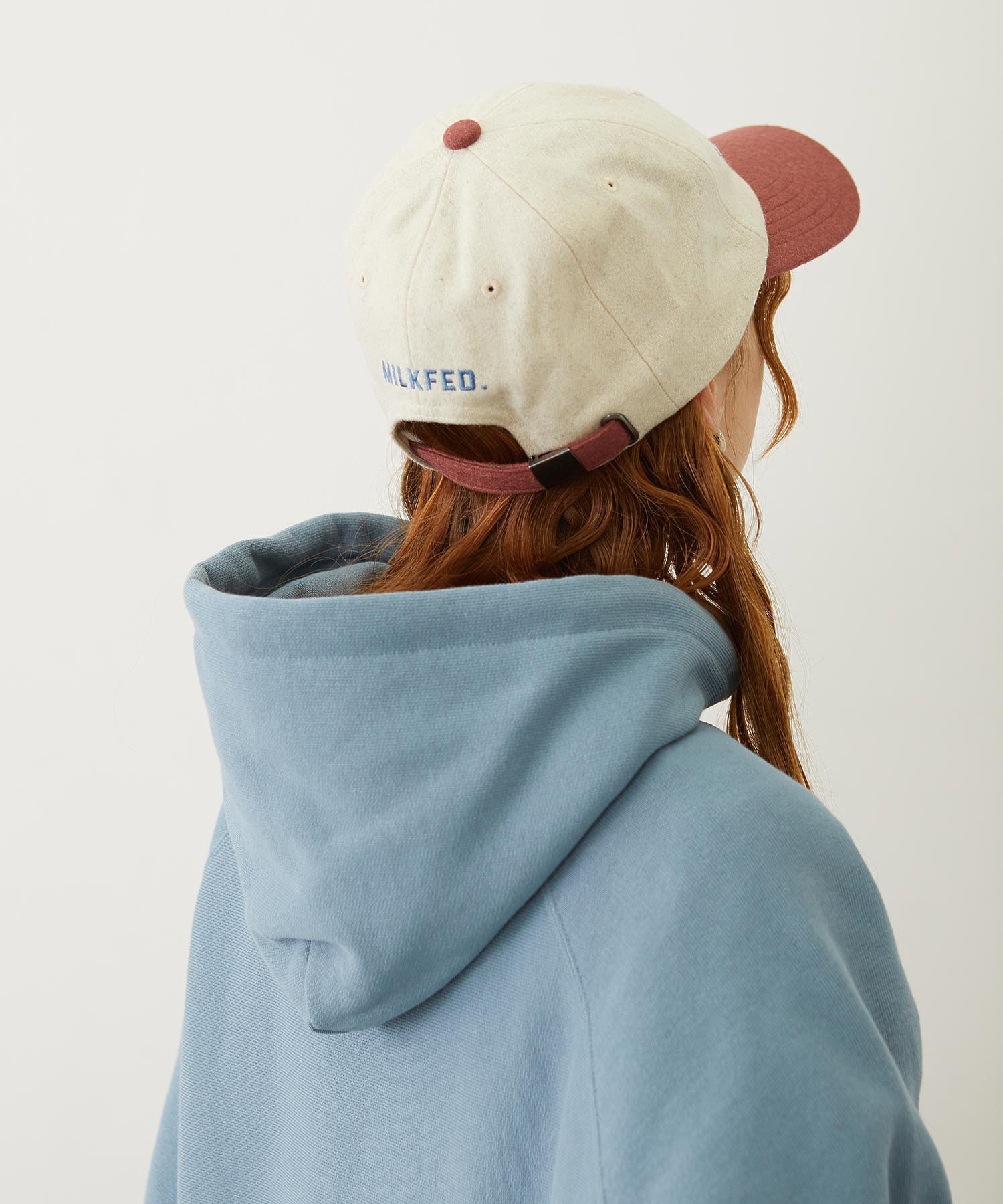 CHENILLE LOGO EMBROIDERY MELTON CAP