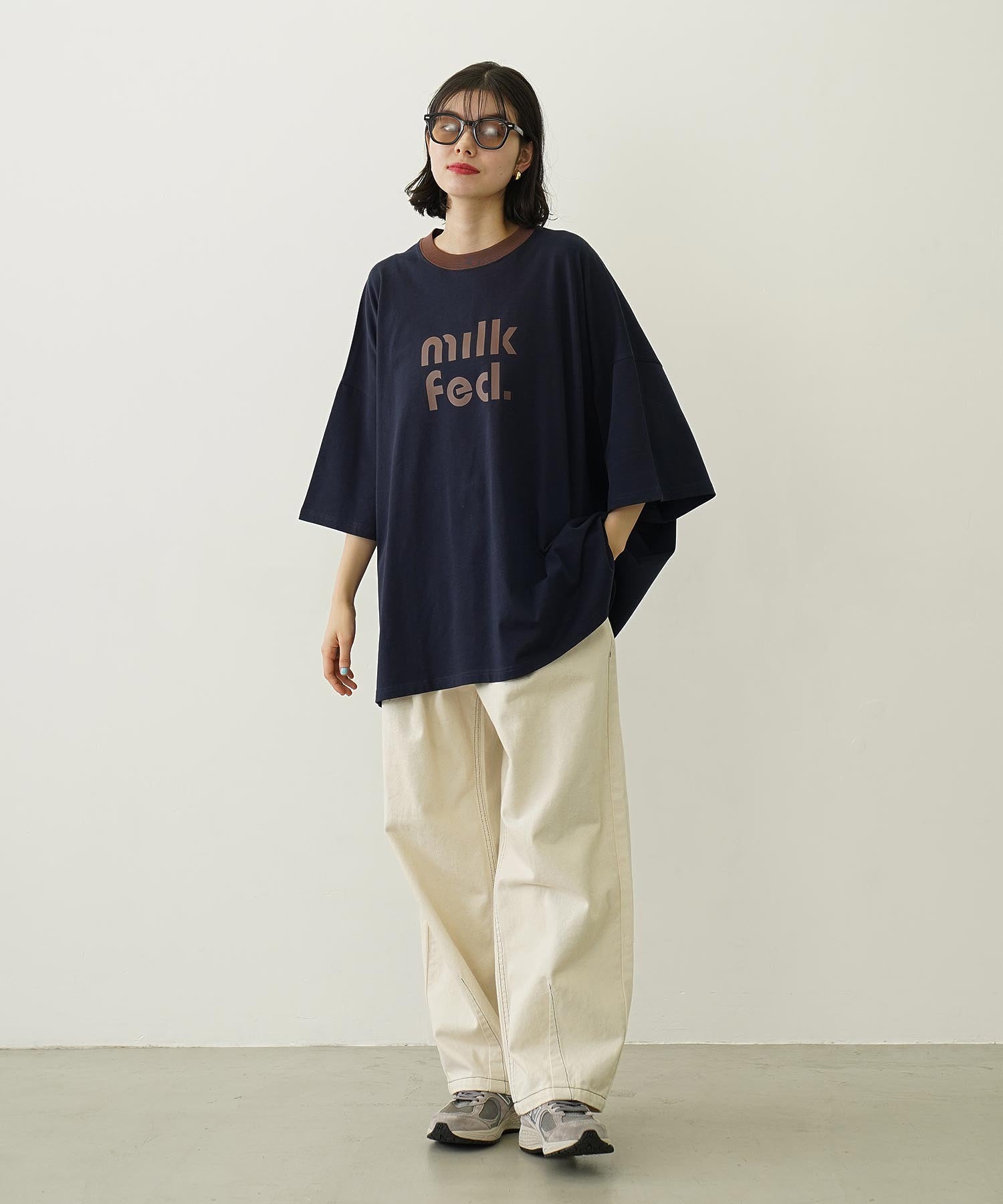 CUT OUT LOGO BIG S/S TOP