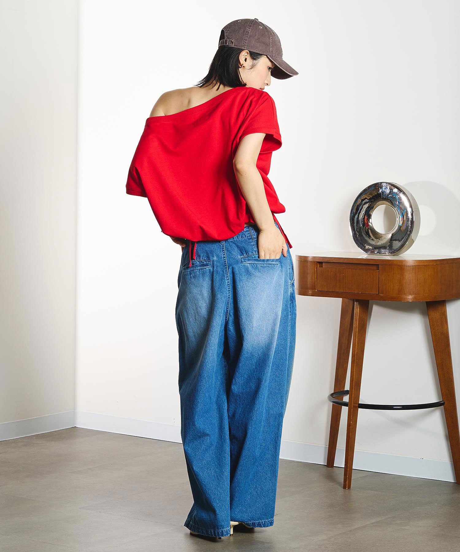 model:166cm 着用サイズ:S