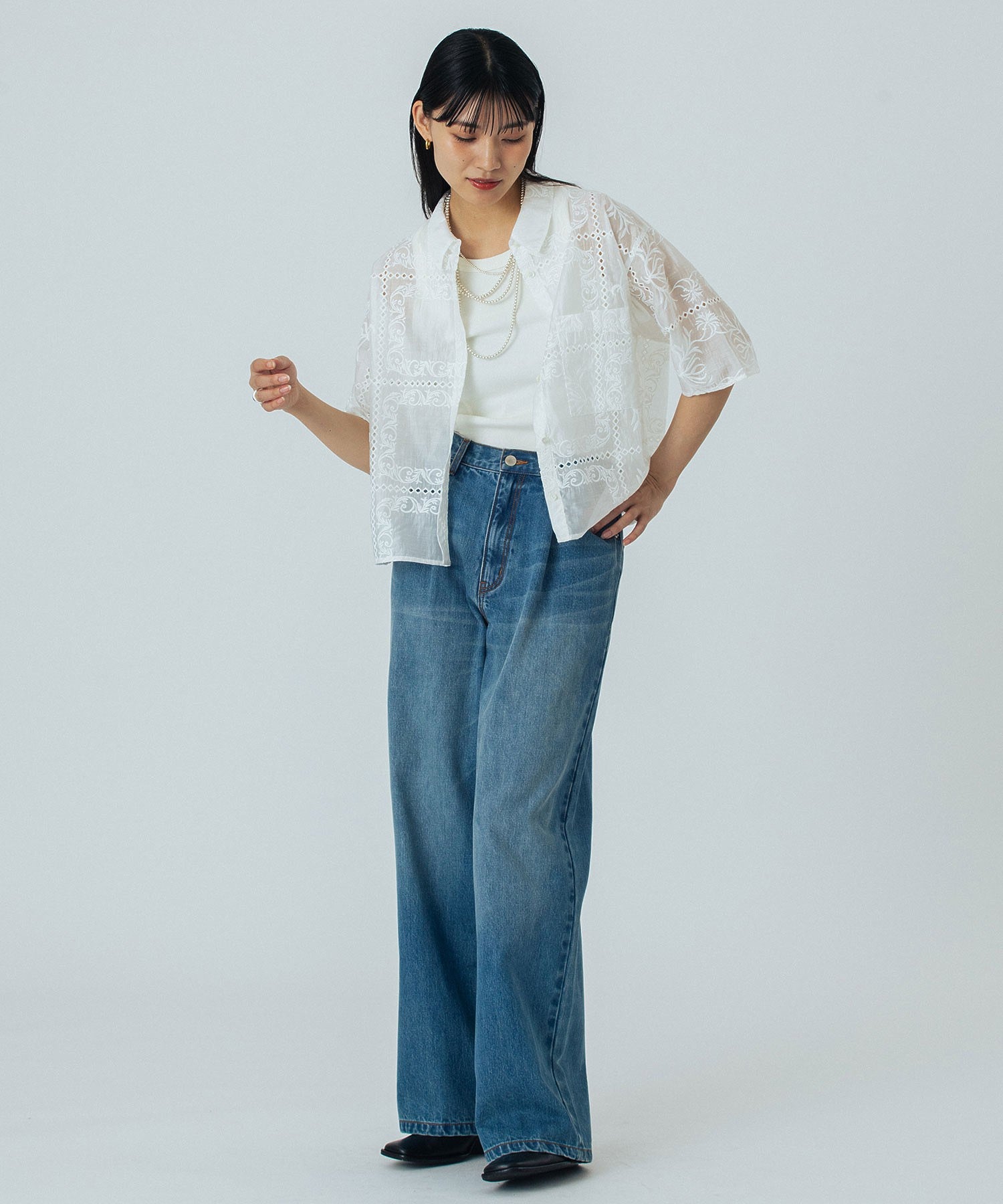 model:167cm 着用サイズ:ONE SIZE