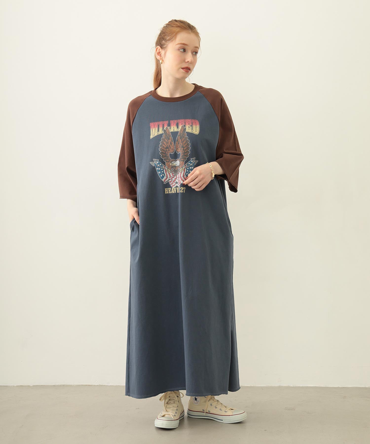 EAGLE B/B TEE DRESS