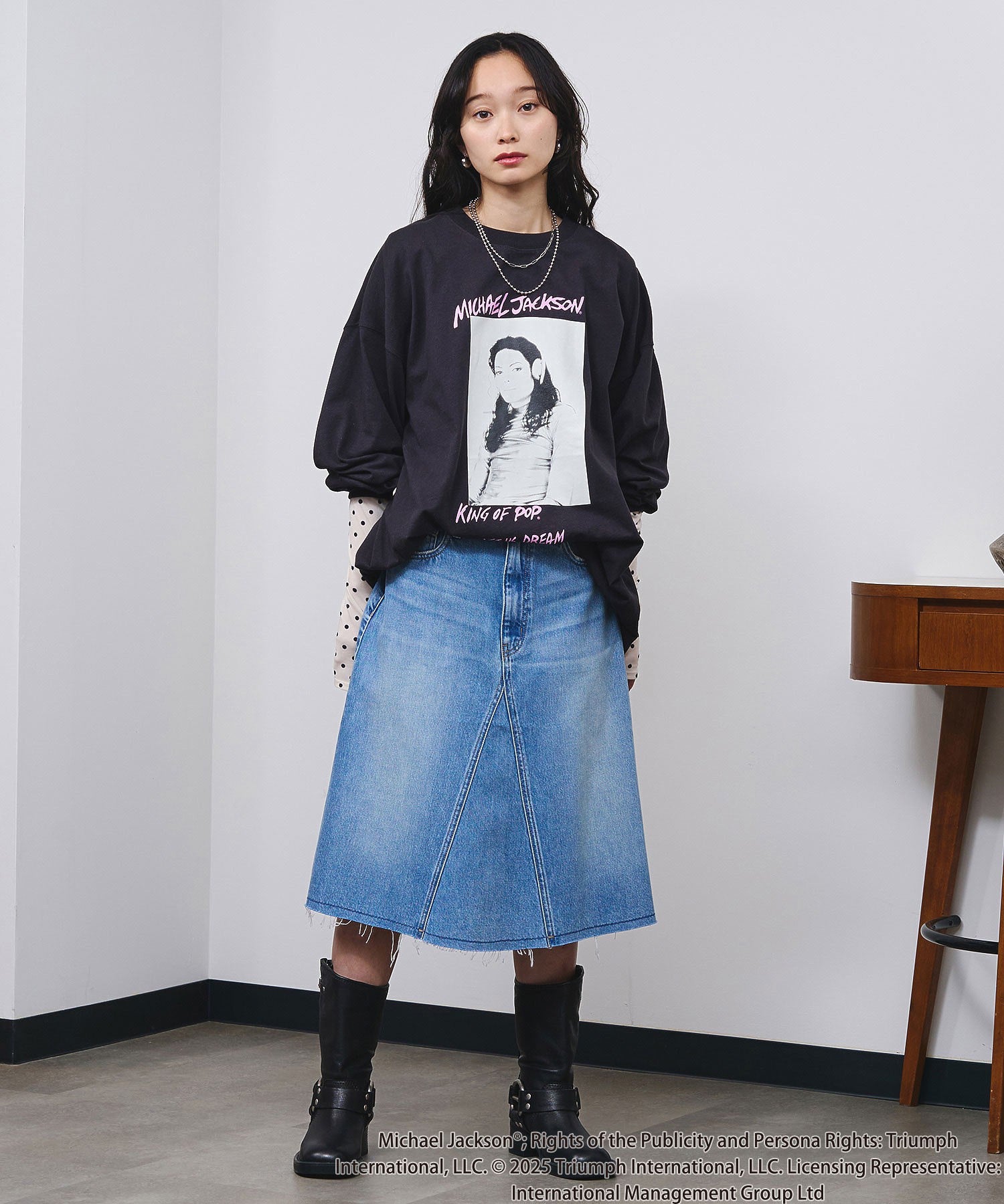 Michael Jackson/SCREAM L/S TEE
