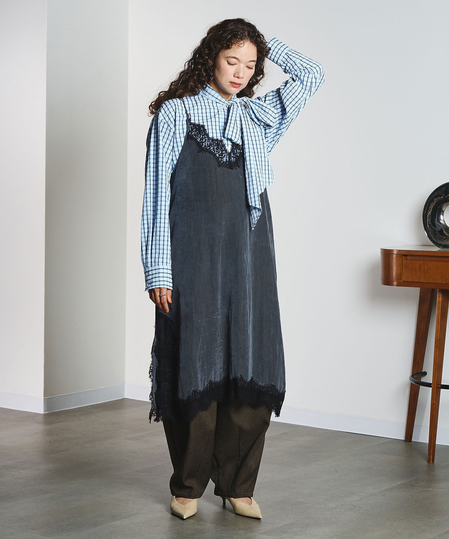 model:165cm 着用サイズ:ONE SIZE
