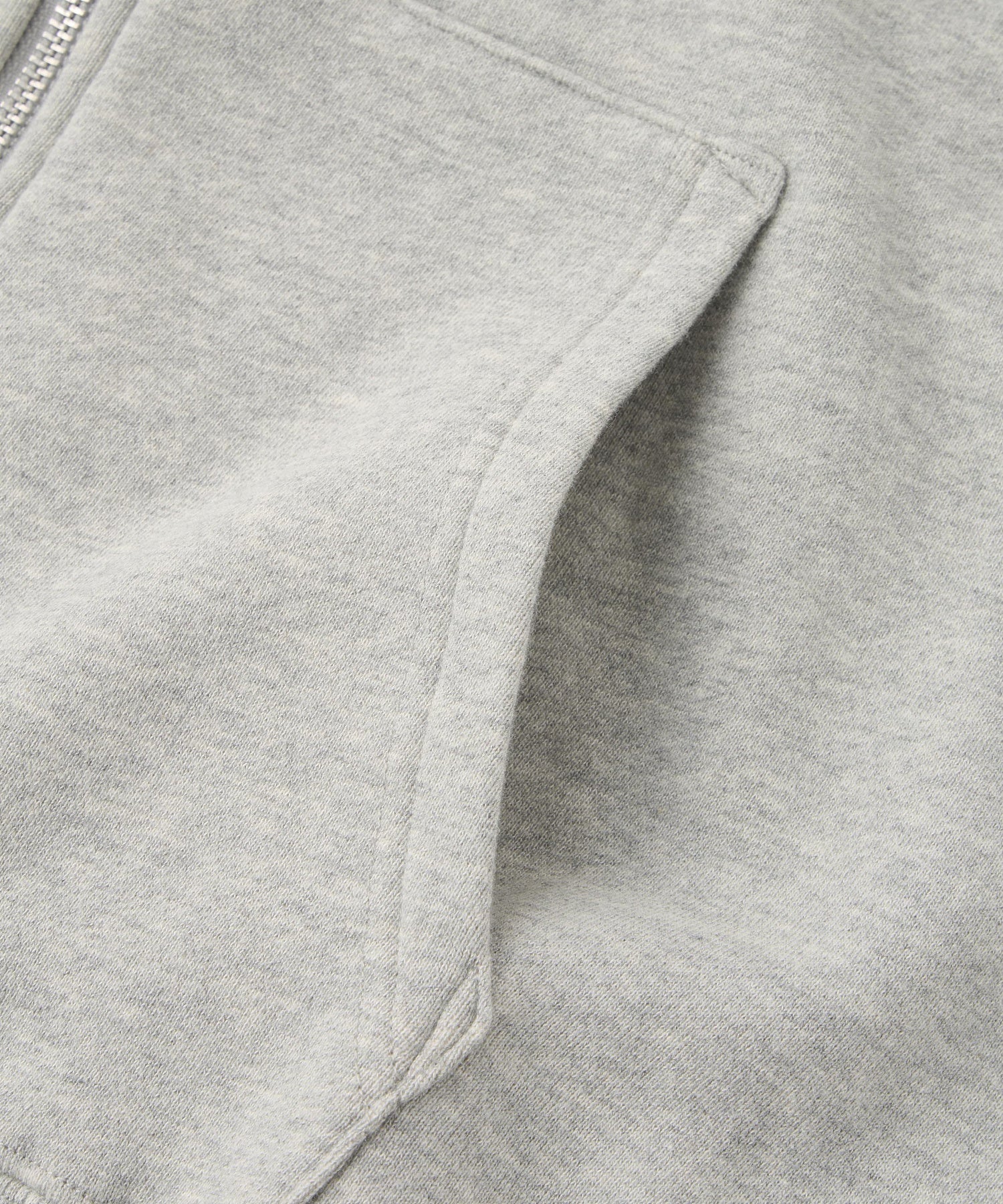 FACE BOX PATCH ZIP UP SWEAT HOODIE