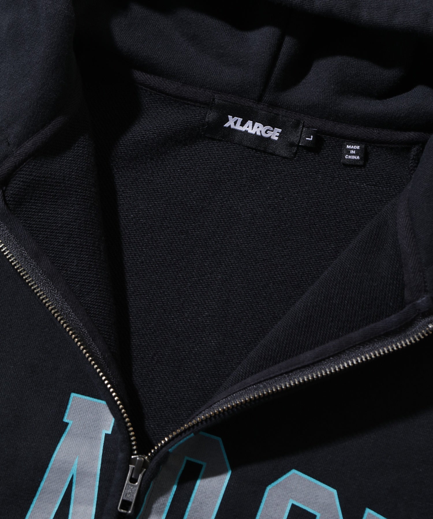 RAGLAN ZIP UP HOODED SWEATSHIRT