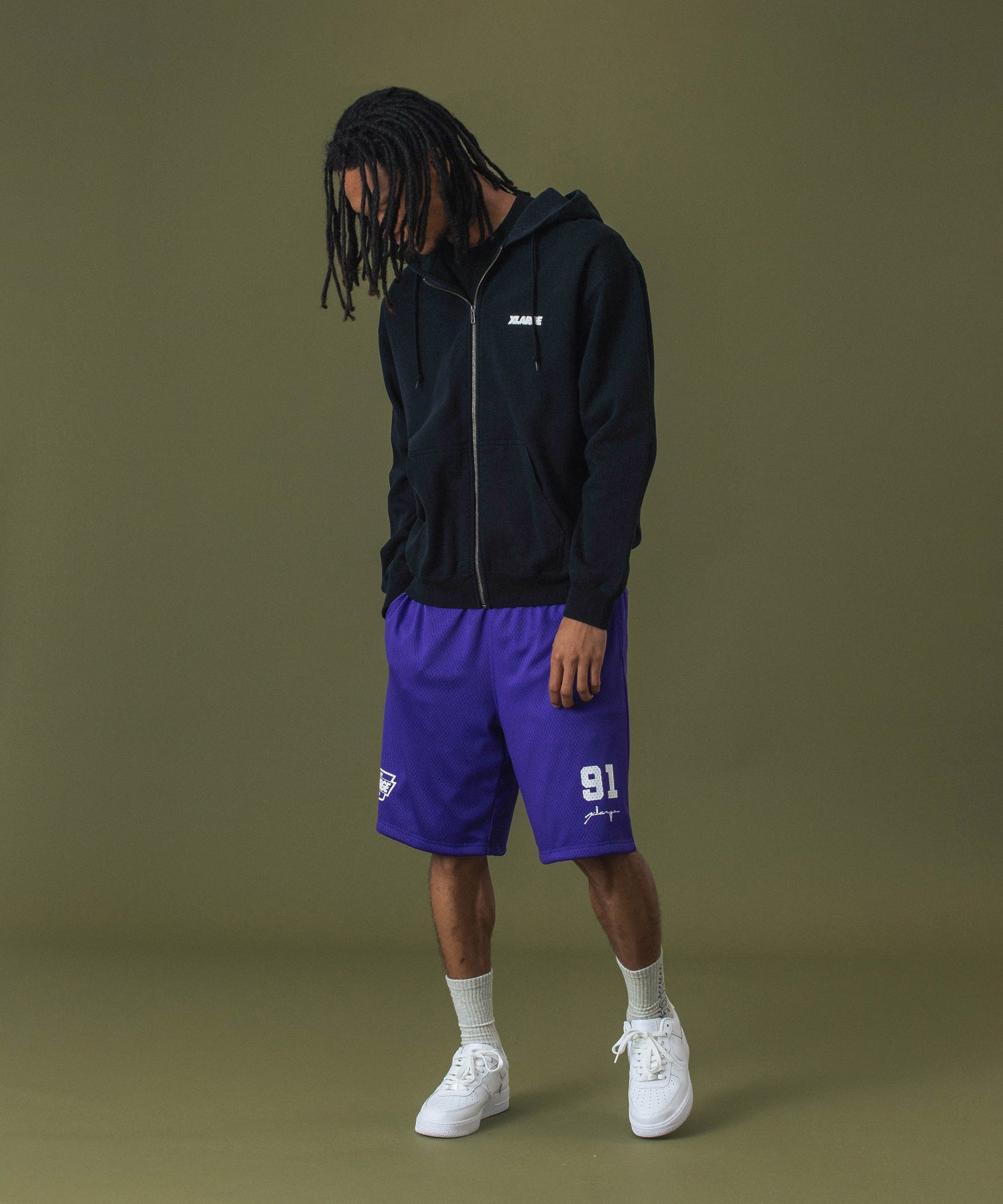 SLANTED OG ZIP HOODED SWEATSHIRT
