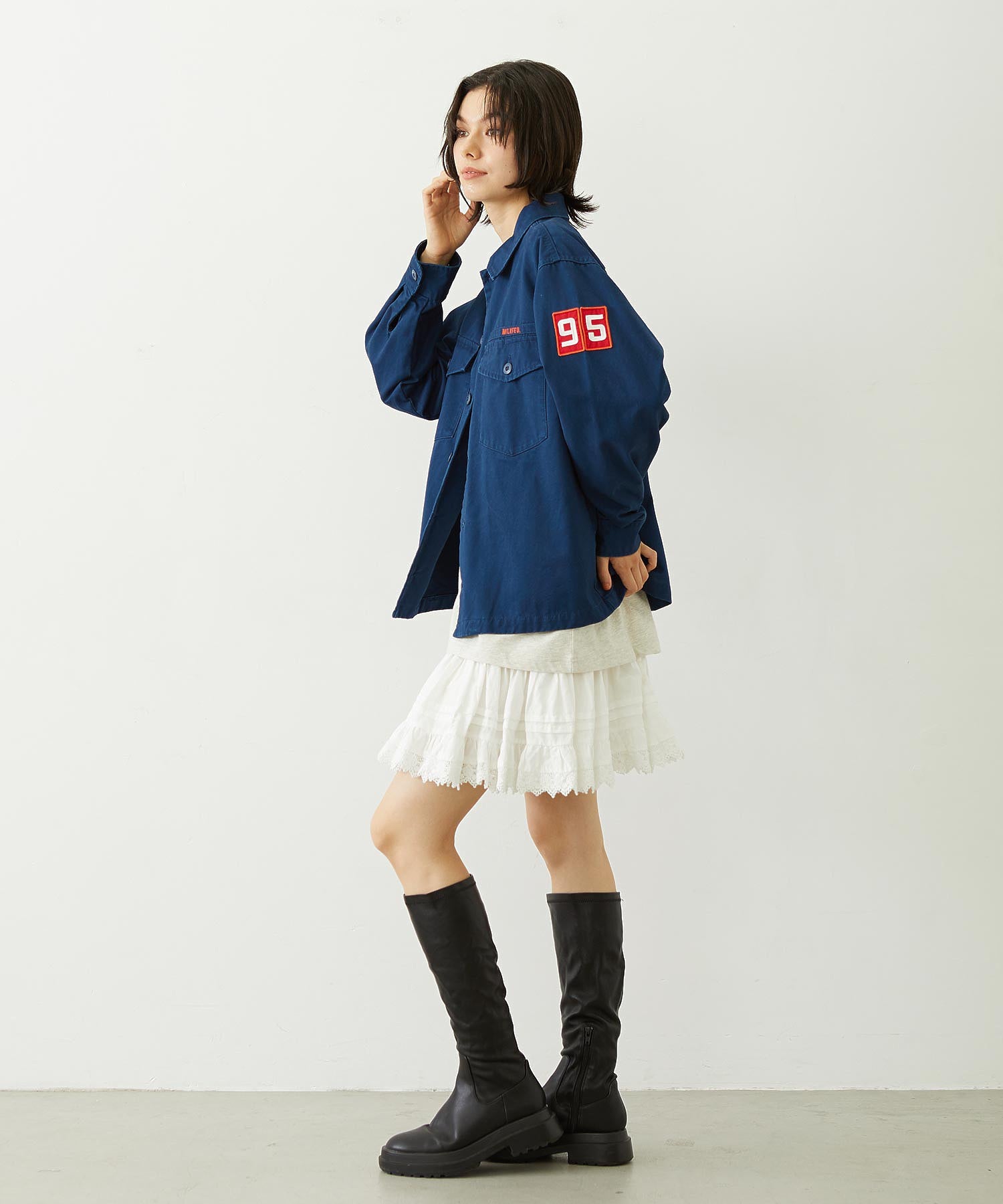 PATCHED UTILITY SHIRT