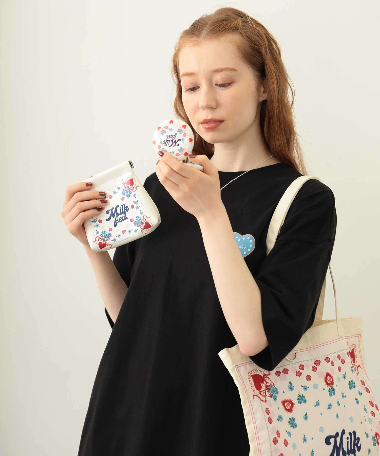 FLOWER PATTERN BANDANA BAG