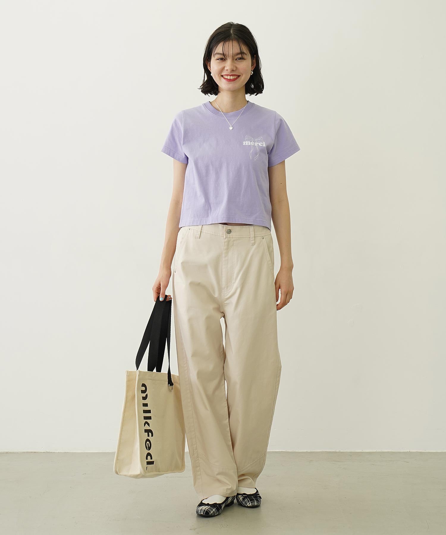 MERCI RIBBON COMPACT S/S TEE