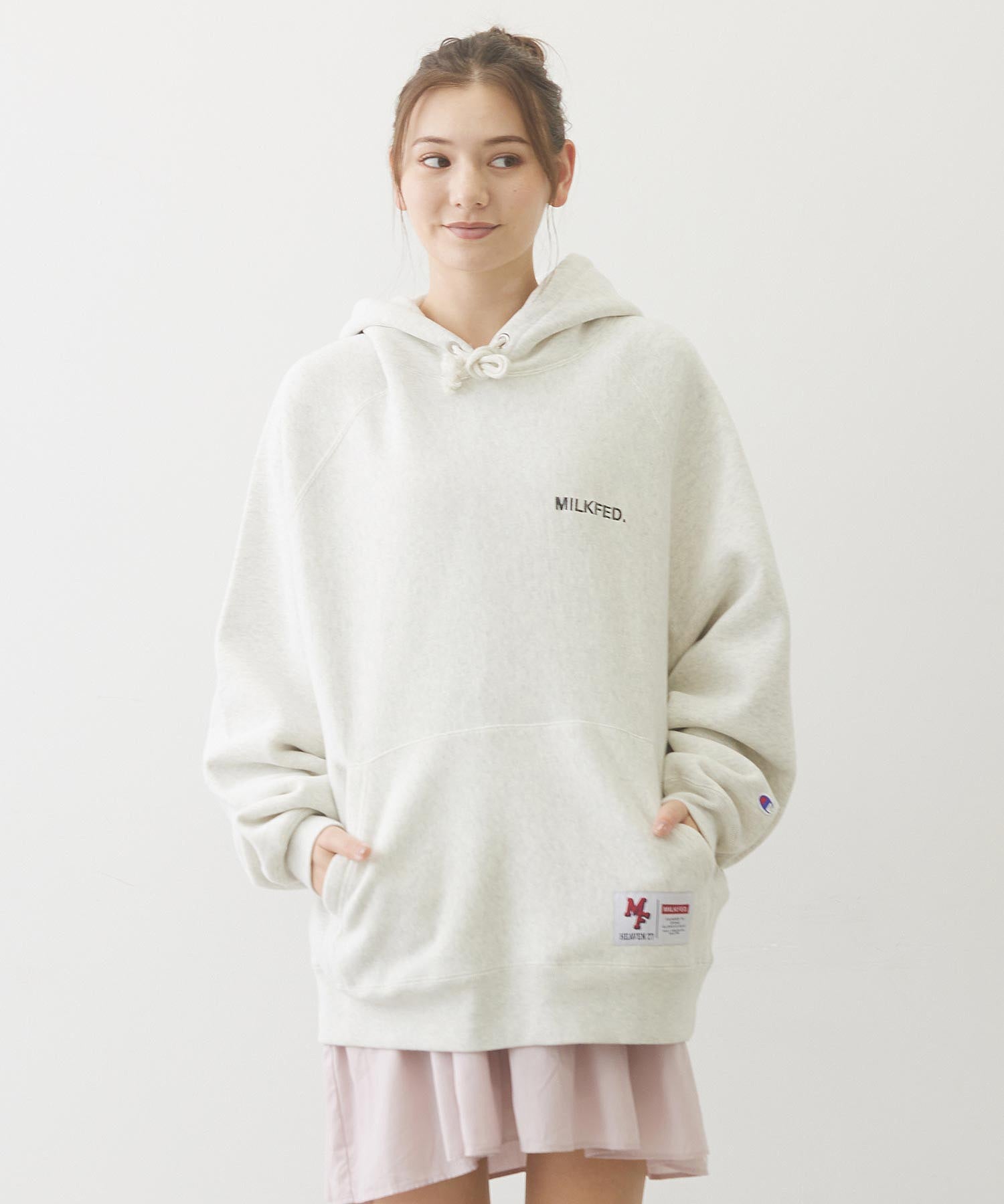 MILKFED.×CHAMPION SWEAT HOODIE