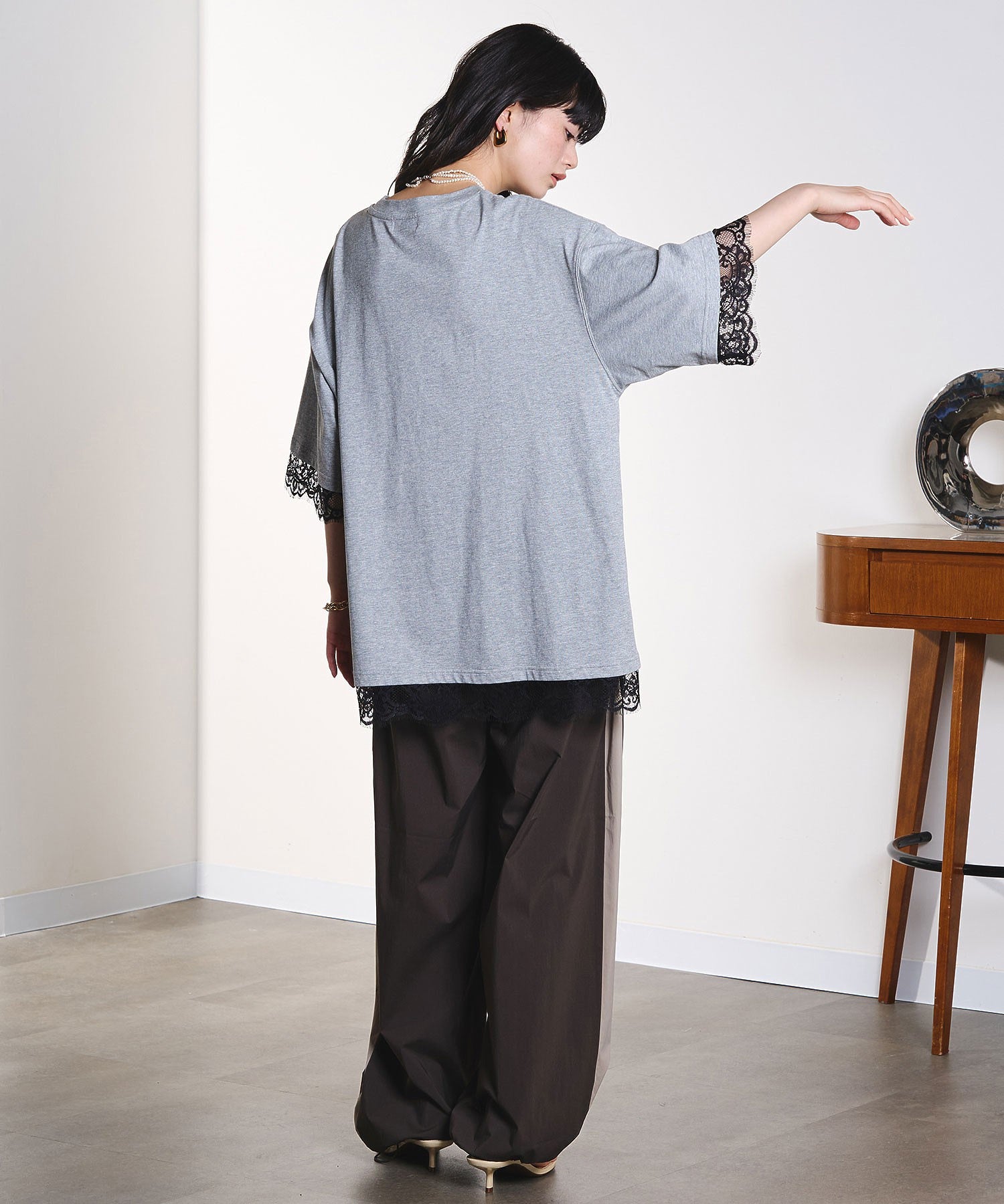 model:163cm 着用サイズ:ONE SIZE