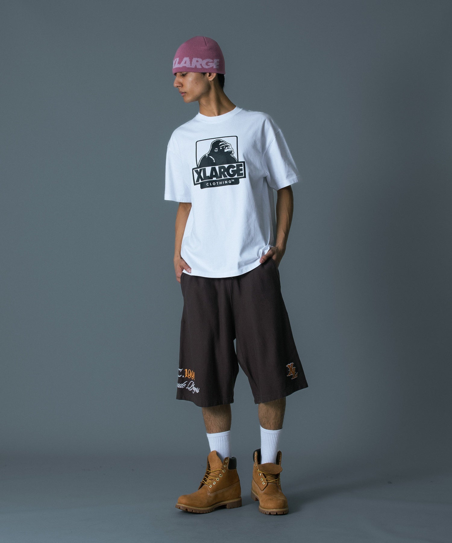 XLARGE×Champion SWEAT SHORTS