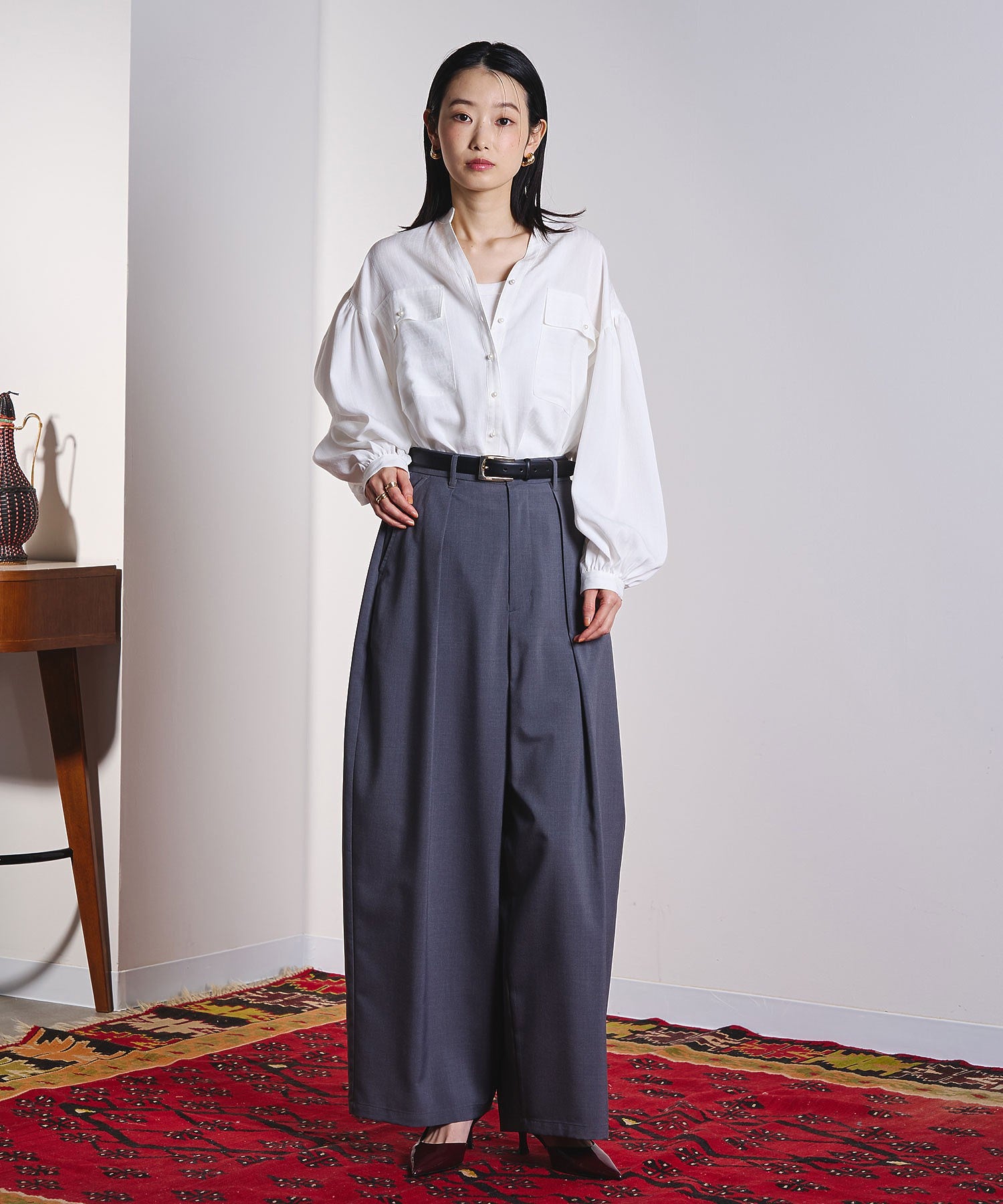 model:169cm 着用サイズ:ONE SIZE