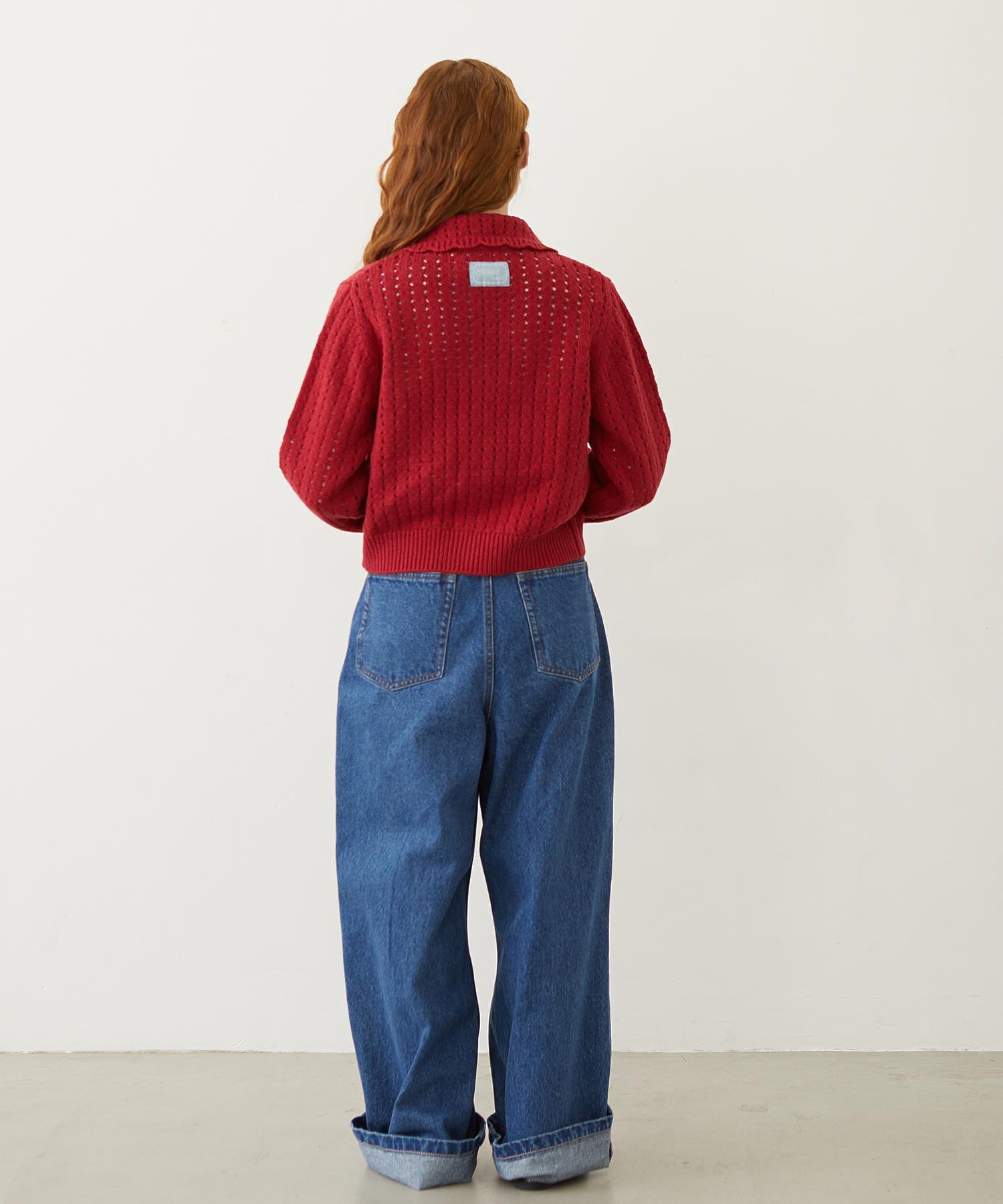 STRAWBERRY KNIT CARDIGAN