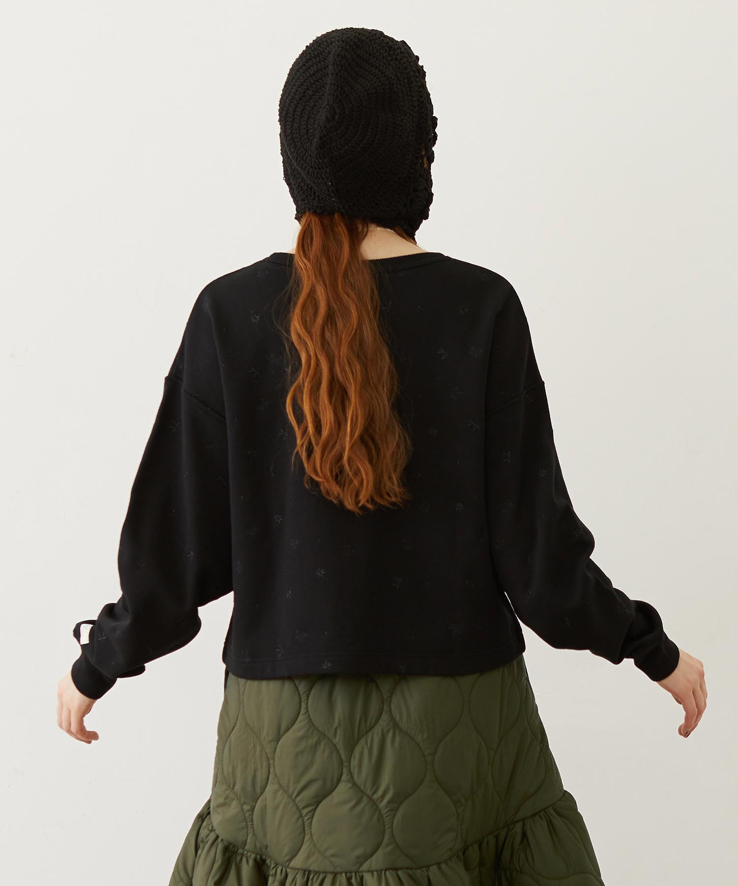 EMBROIDERY SWEAT JACKET