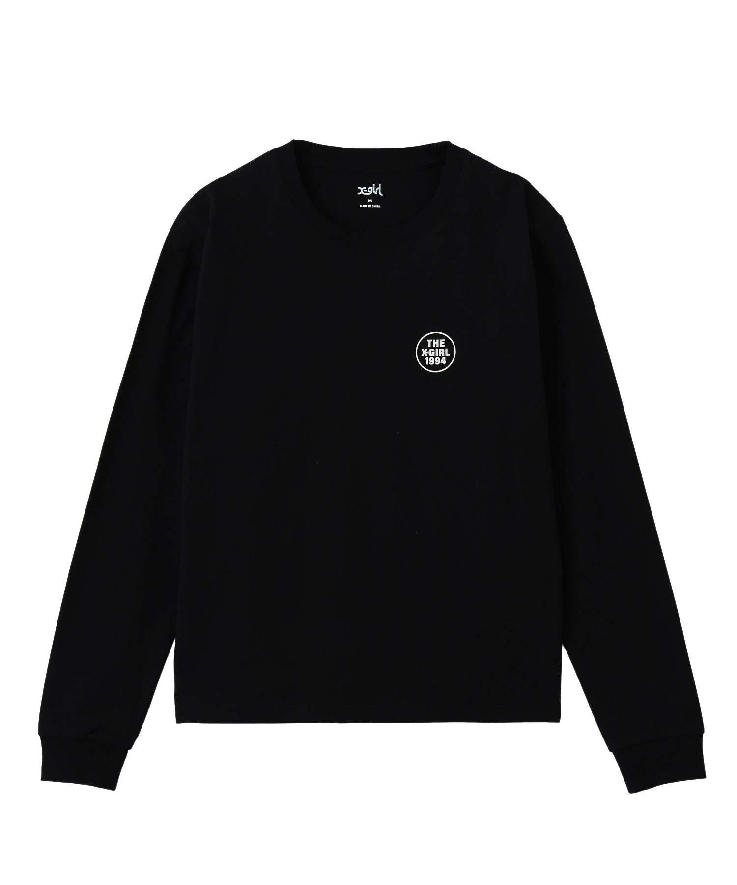 FACE AND CIRCLE LOGO L/S TEE