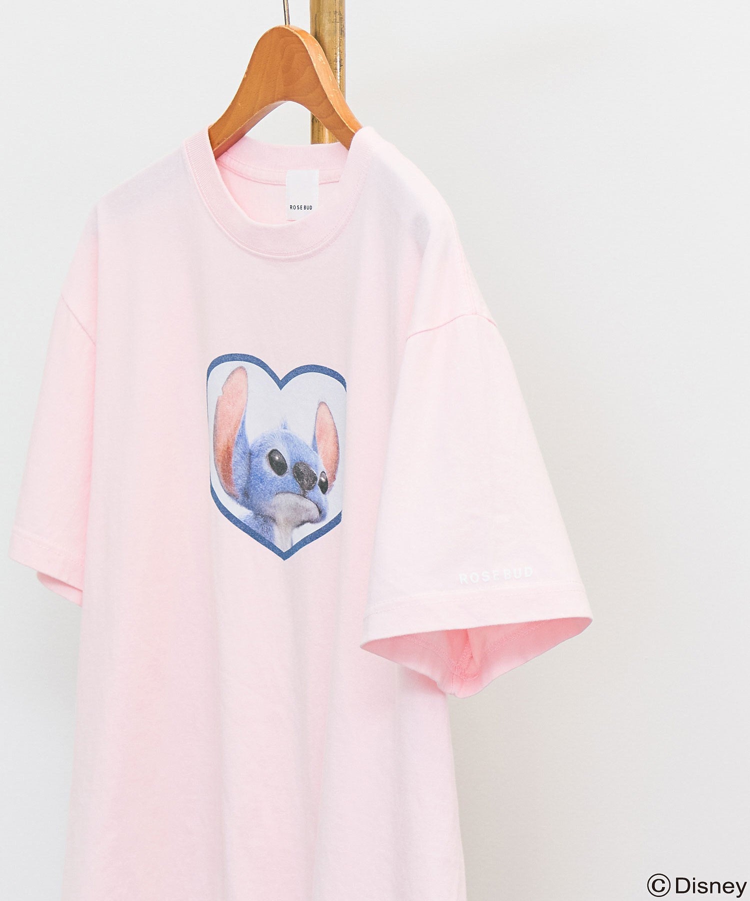 【WEB・一部店舗限定】STITCH/HEART PRINT S/S TEE