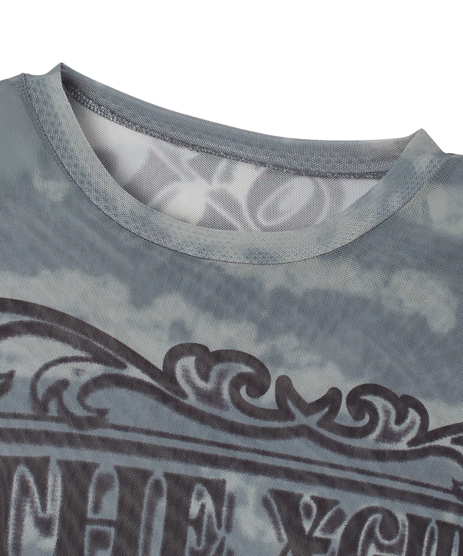 ORNAMENT LOGO MESH TOP