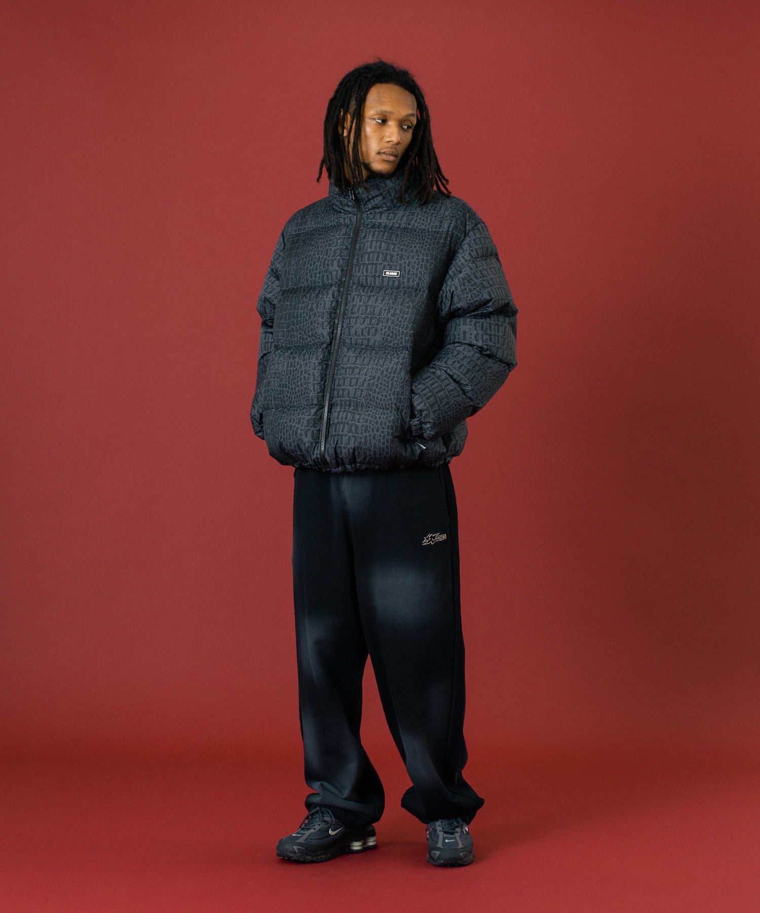 SPRAY DYED SWEAT PANTS