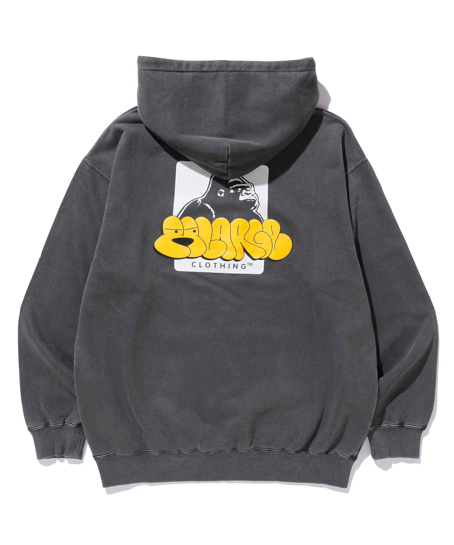 GRAFFITI PIGMENT PULLOVER HOODED SWEAT  XLARGE