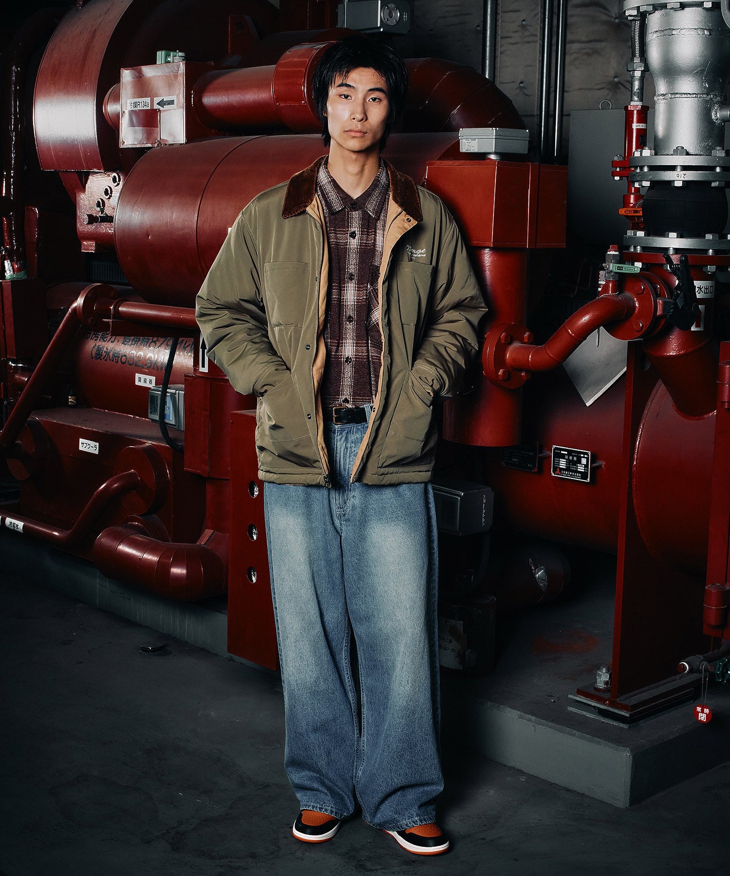 REVERSIBLE WORK JACKET